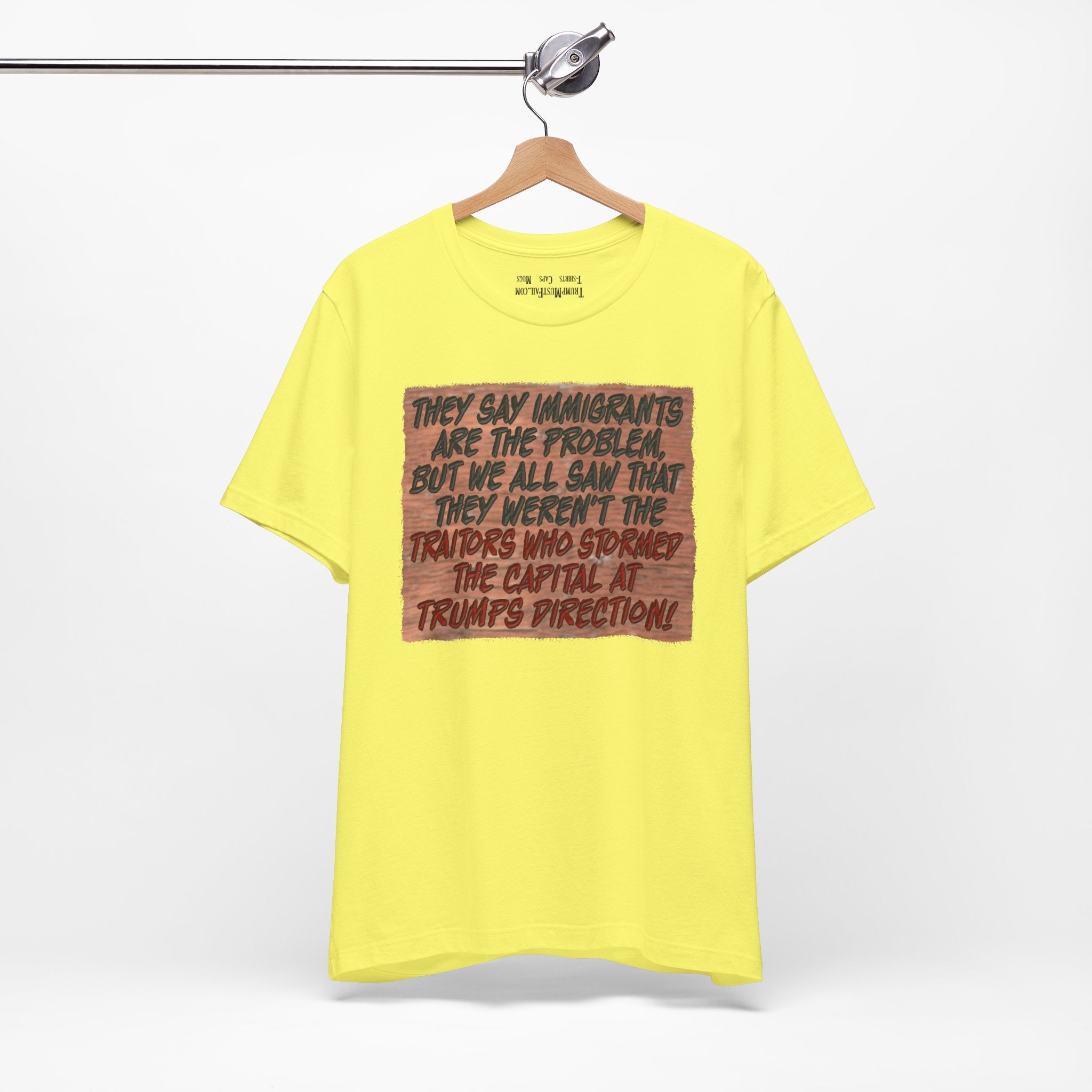 TRUMPS DIRECTION T-SHIRT/YELLOW