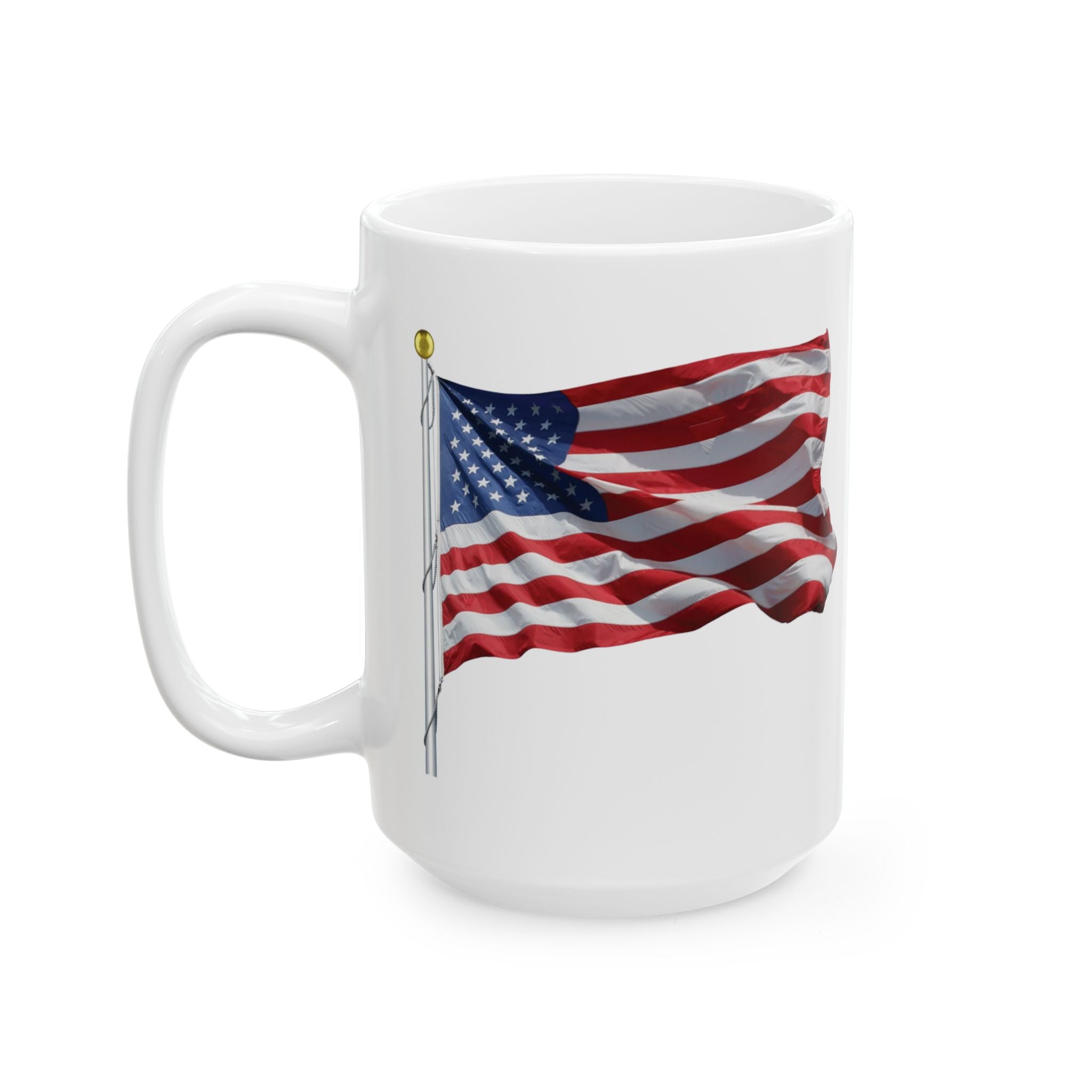 TRUMP'S AGENDA GIVE TO THE RICH CERAMIC MUG/WHITE