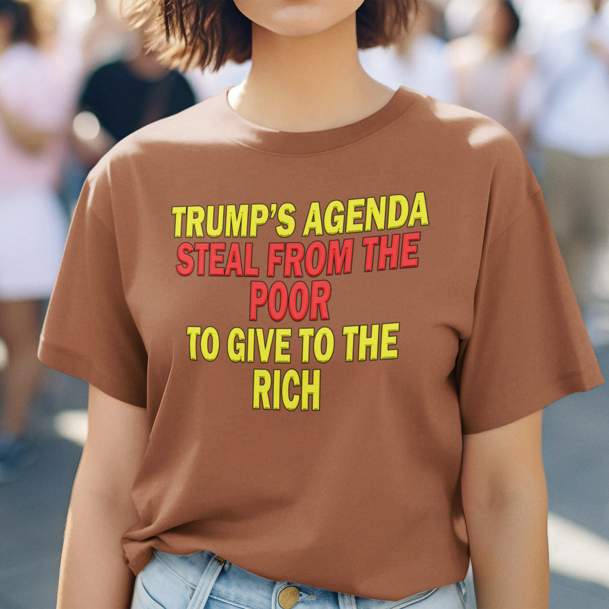 TRUMP'S AGENDA T-SHIRT/AUTUMN