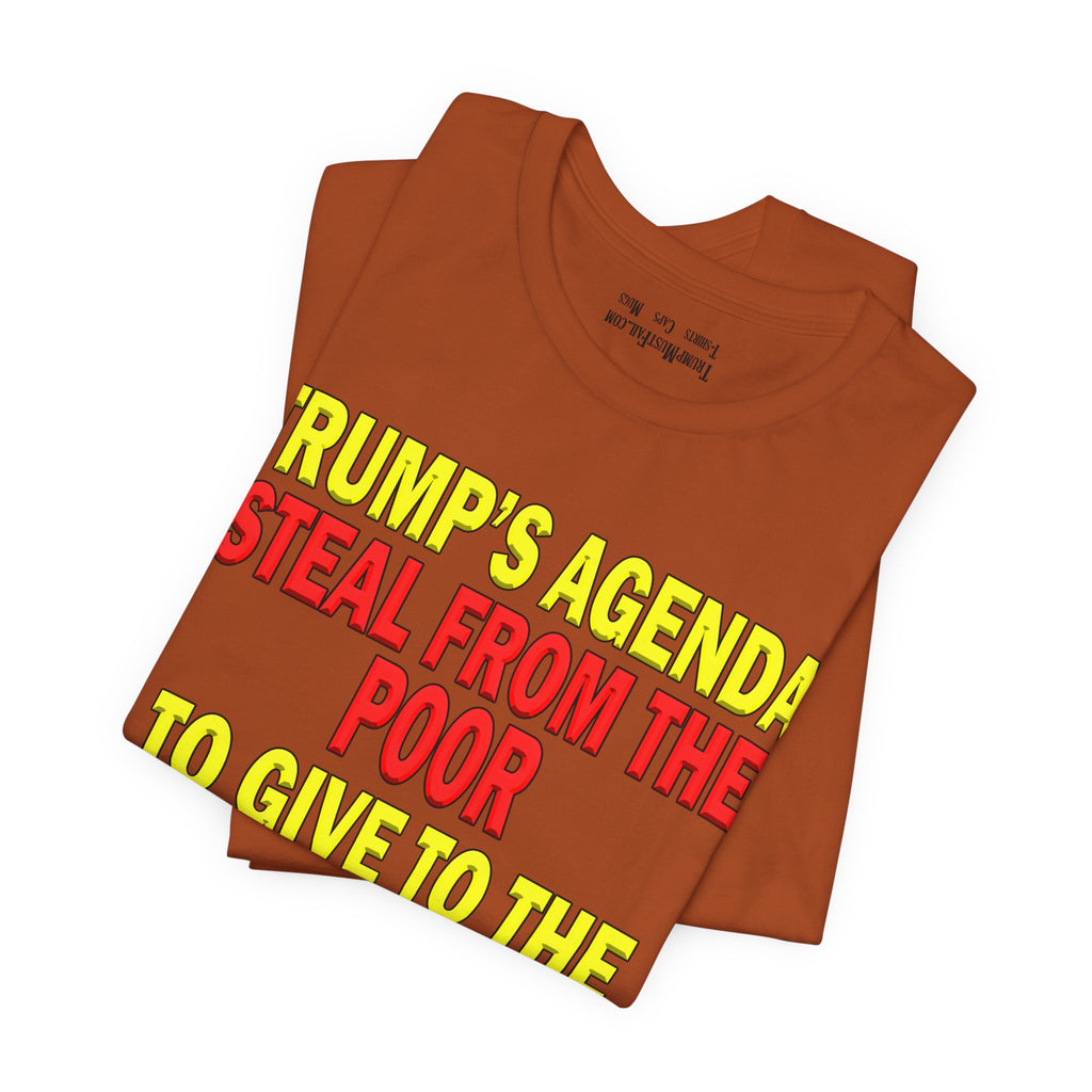 TRUMP'S AGENDA T-SHIRT/AUTUMN