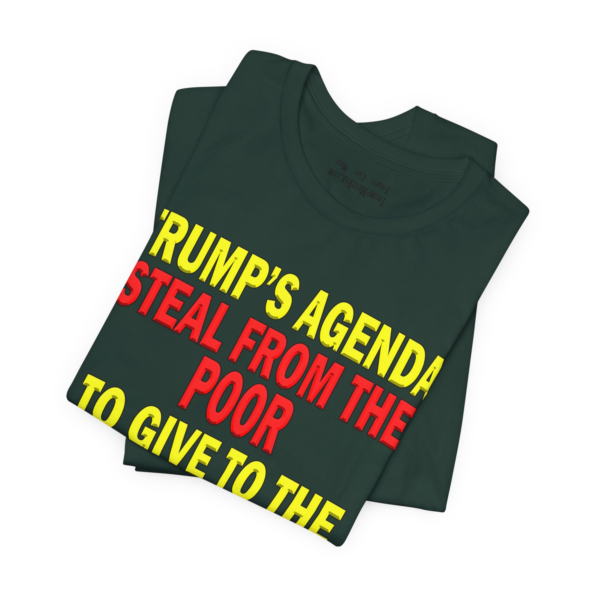 TRUMP'S AGENDA T-SHIRT/FOREST