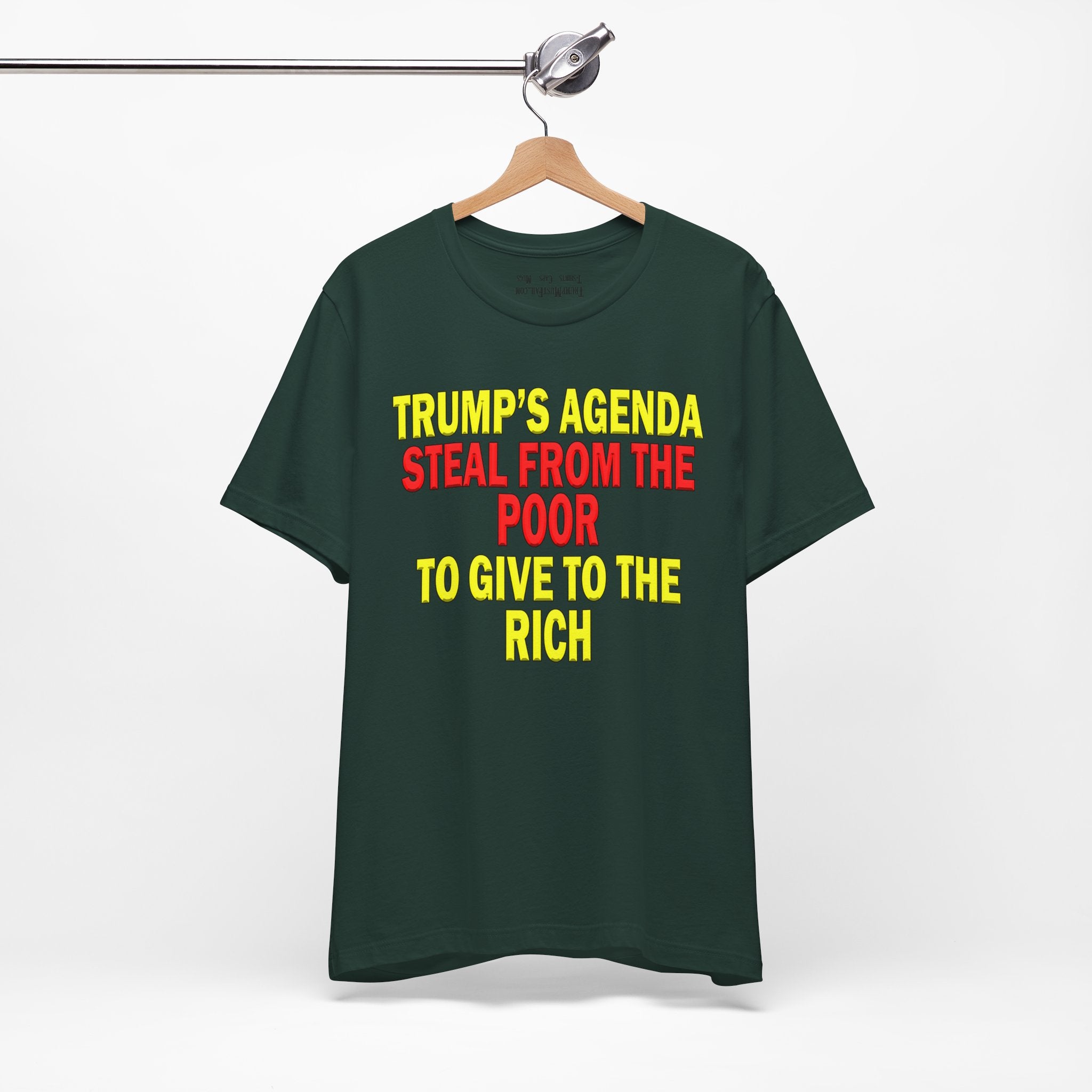 TRUMP'S AGENDA T-SHIRT/FOREST