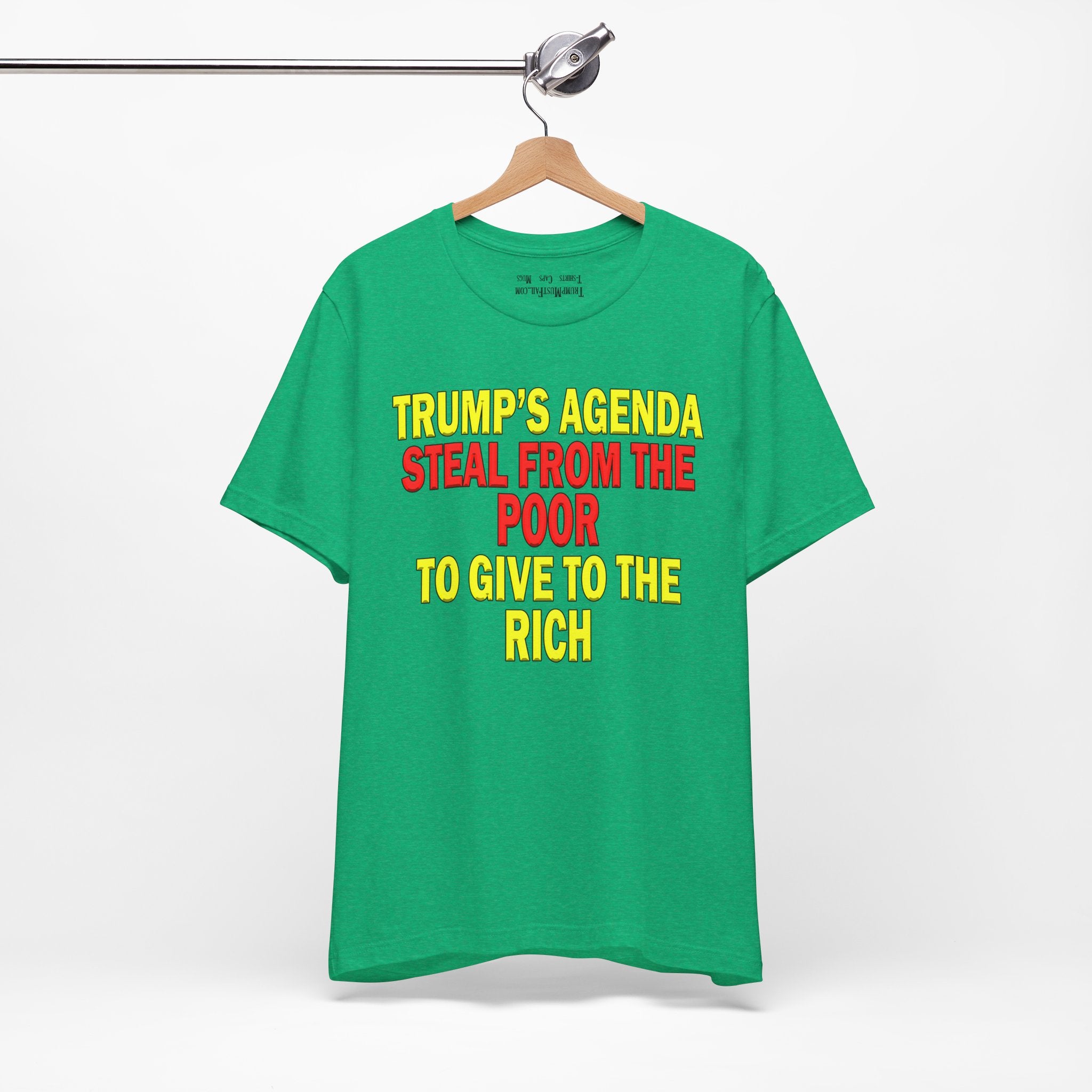 TRUMP'S AGENDA T-SHIRT/HEATHER KELLY