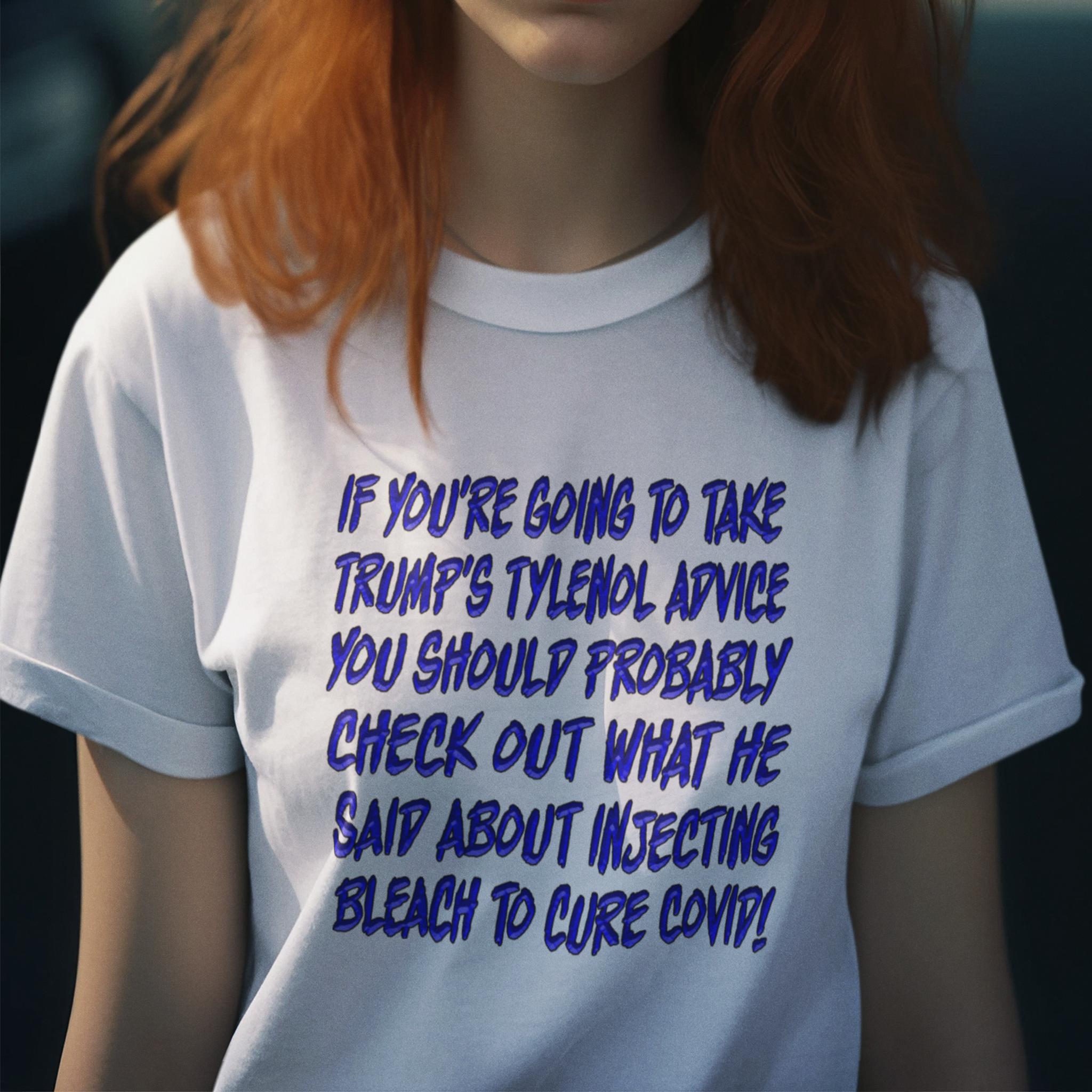 TYLENOL ADVICE T-SHIRT/ASH