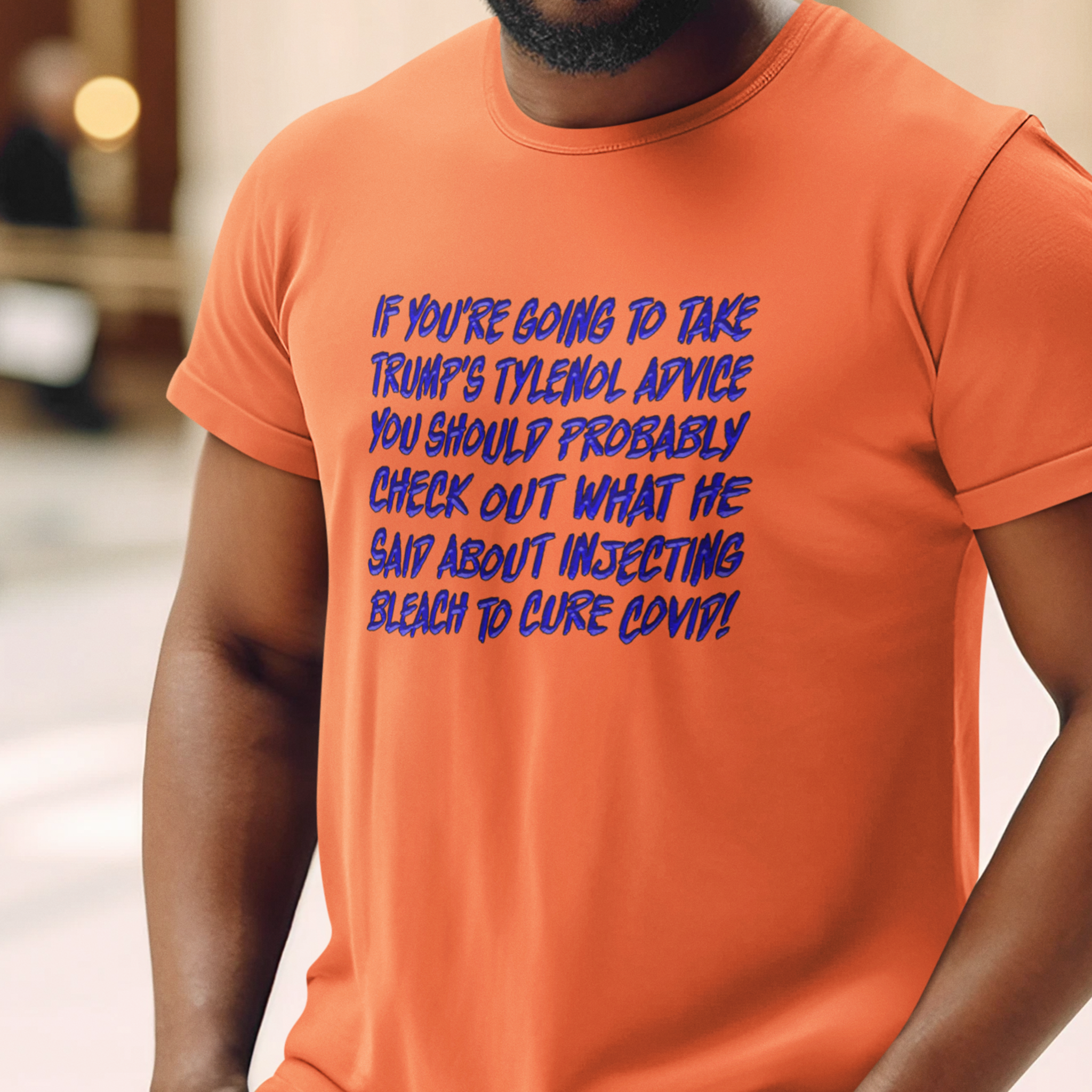 TYLENOL ADVICE T-SHIRT/ORANGE