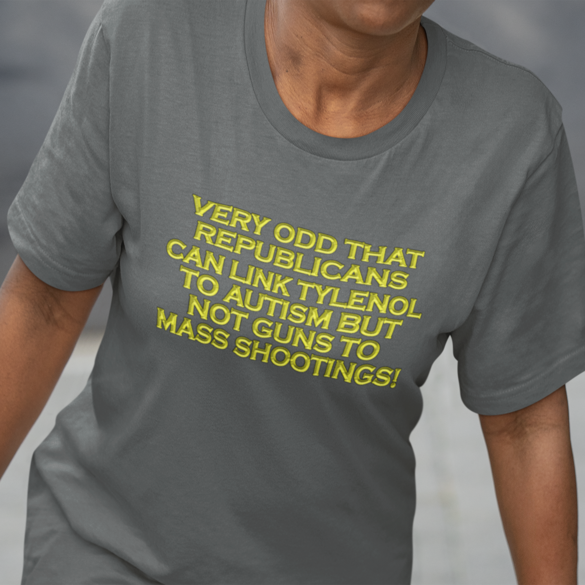 VERY ODD T-SHIRT/DARK GREY HEATHER