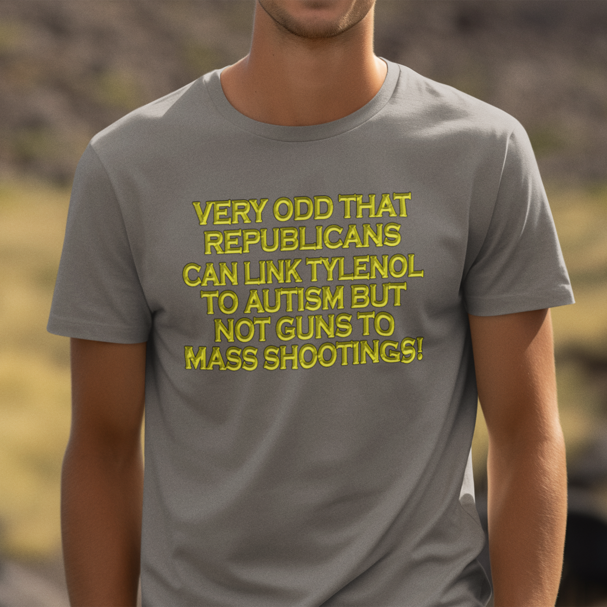VERY ODD T-SHIRT/DEEP HEATHER