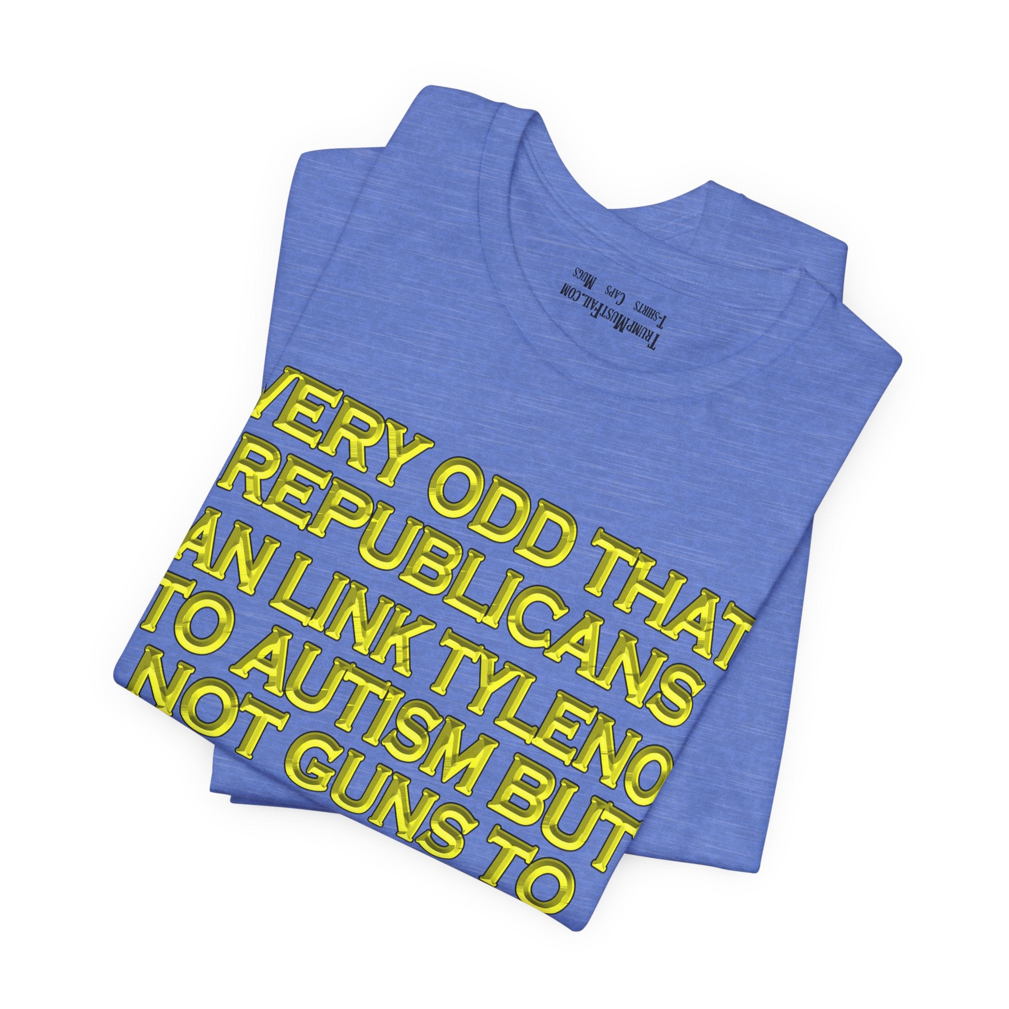 VERY ODD T-SHIRT/HEATHER COLUMBIA BLUE