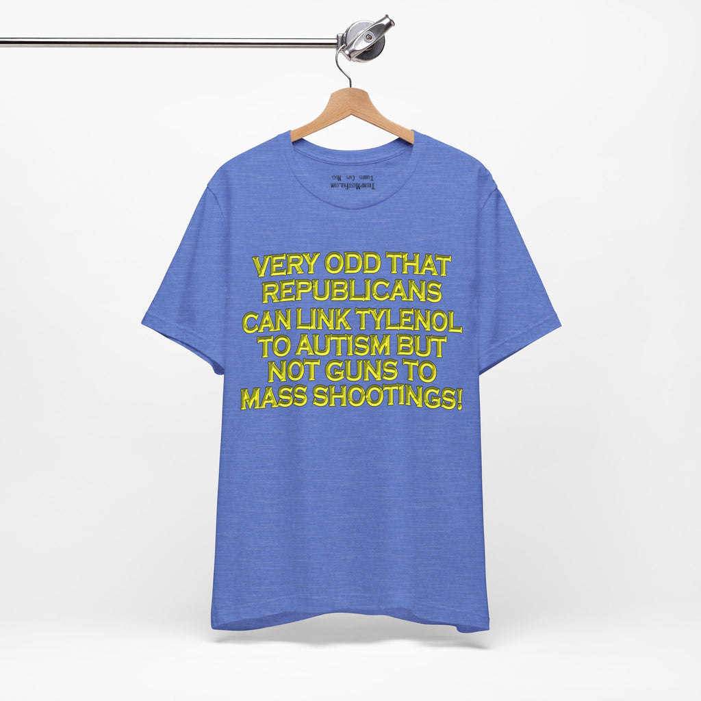 VERY ODD T-SHIRT/HEATHER COLUMBIA BLUE