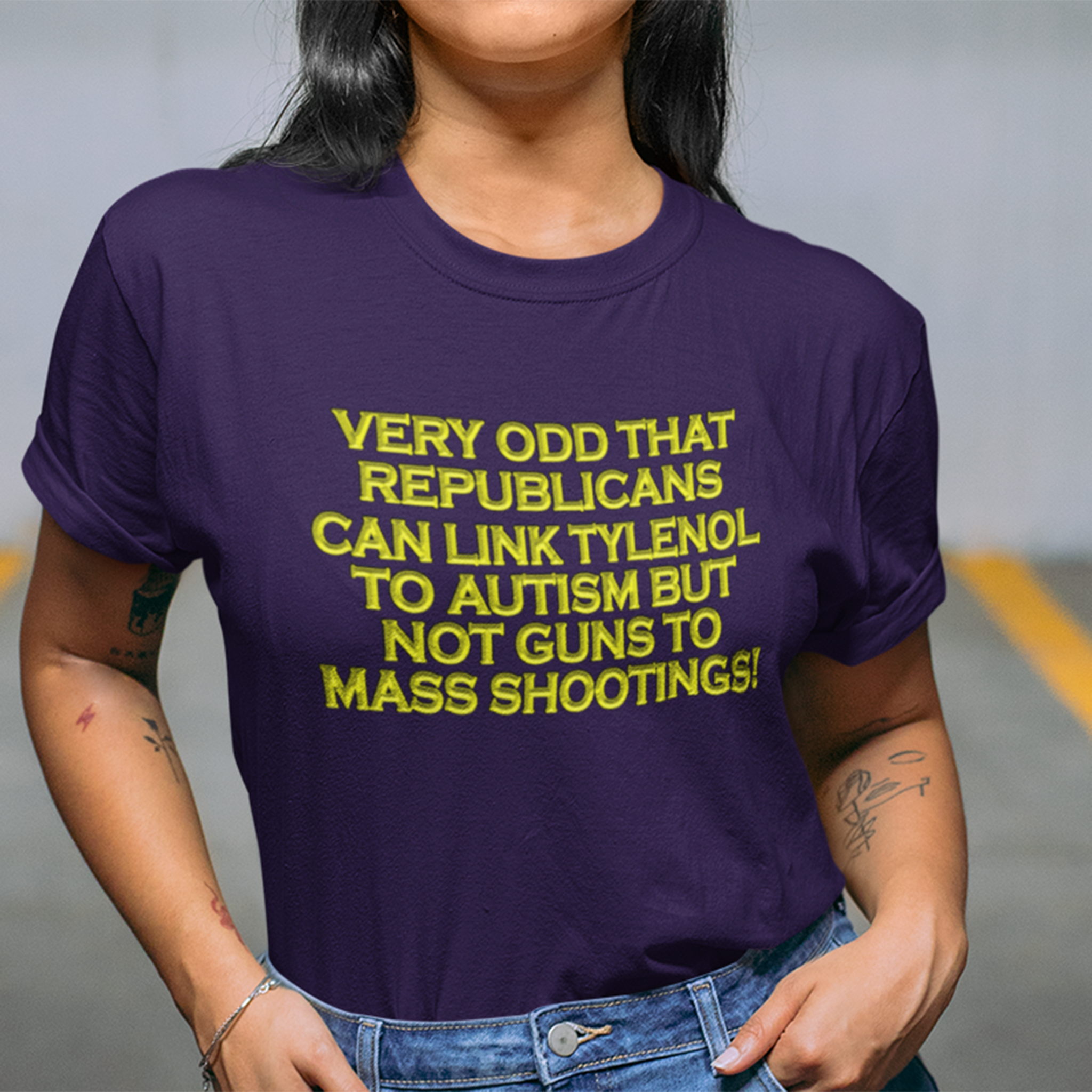 VERY ODD T-SHIRT/TEAM PURPLE