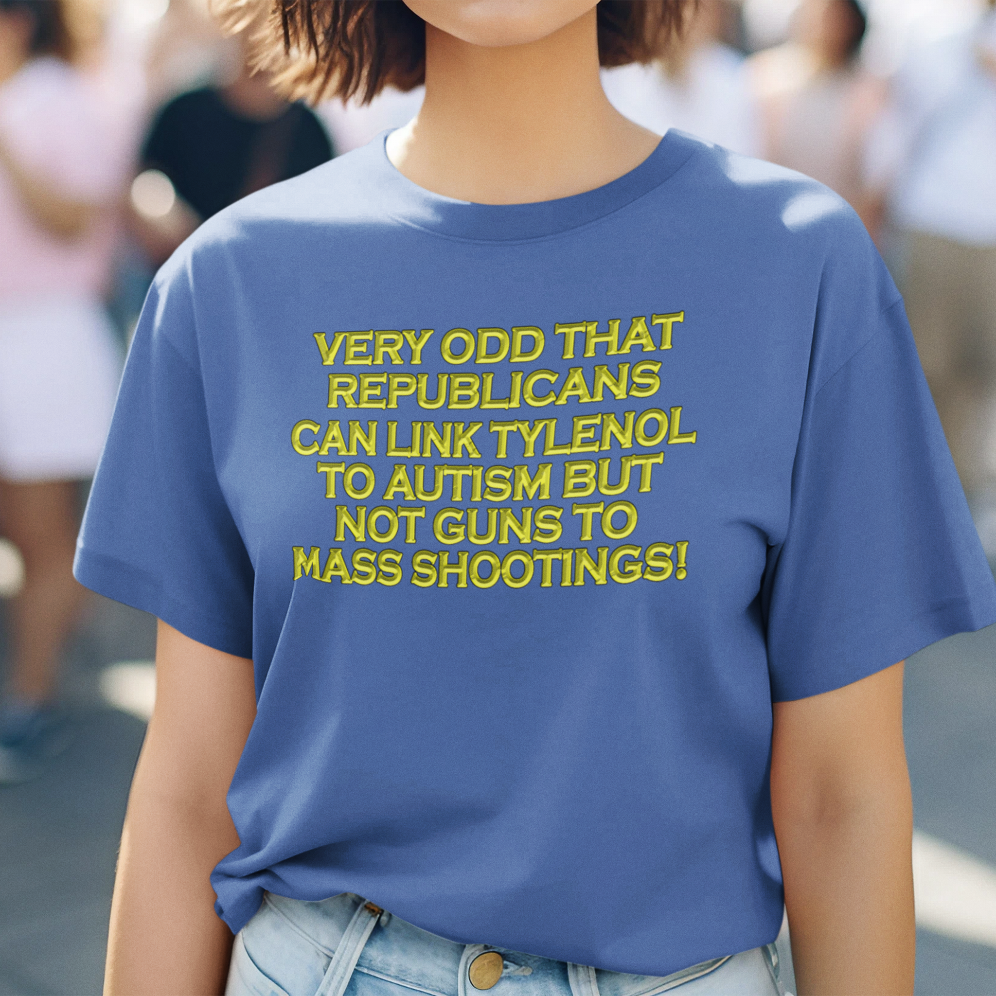 VERY ODD T-SHIRT/TRUE ROYAL