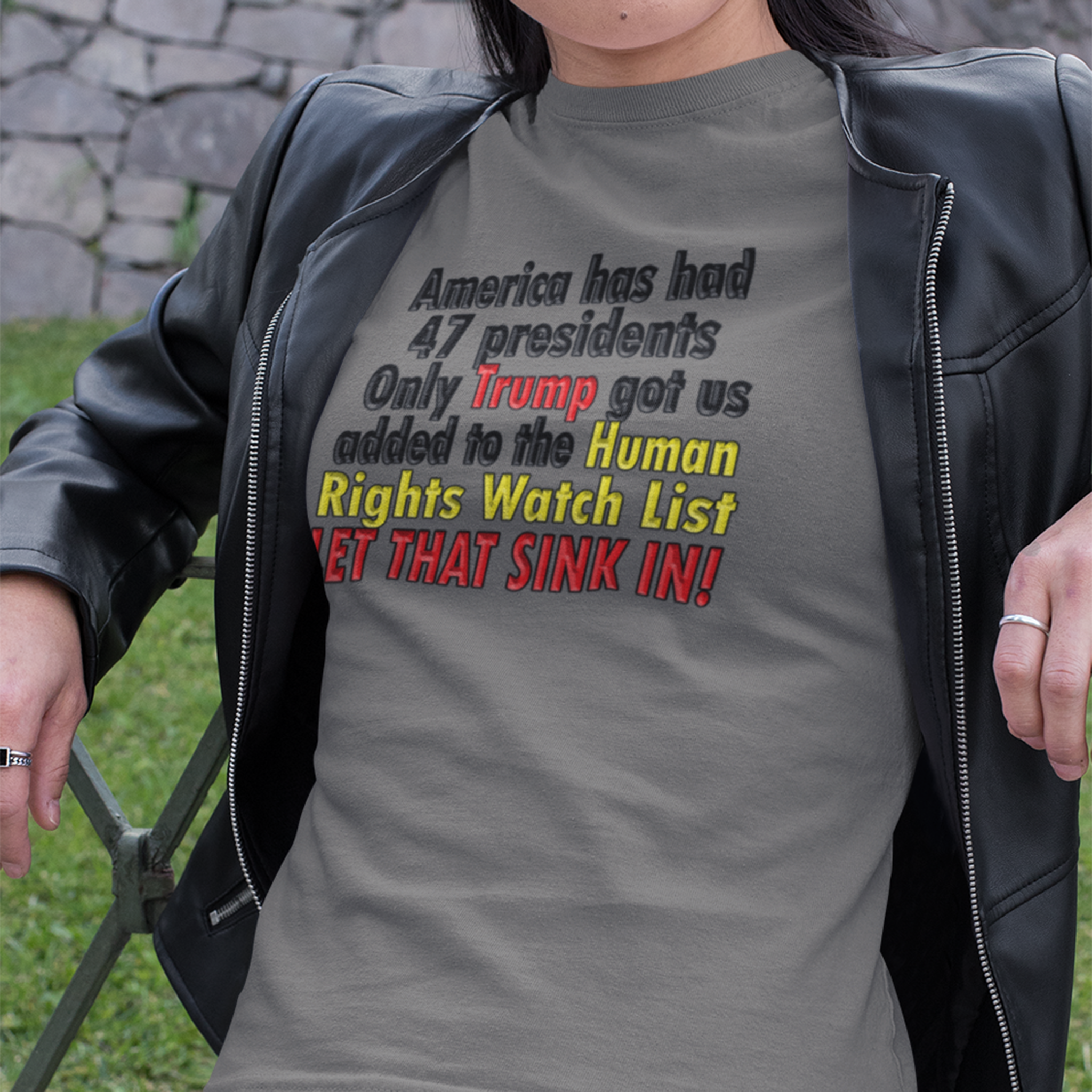 WATCH WISH T-SHIRT/ASPHALT