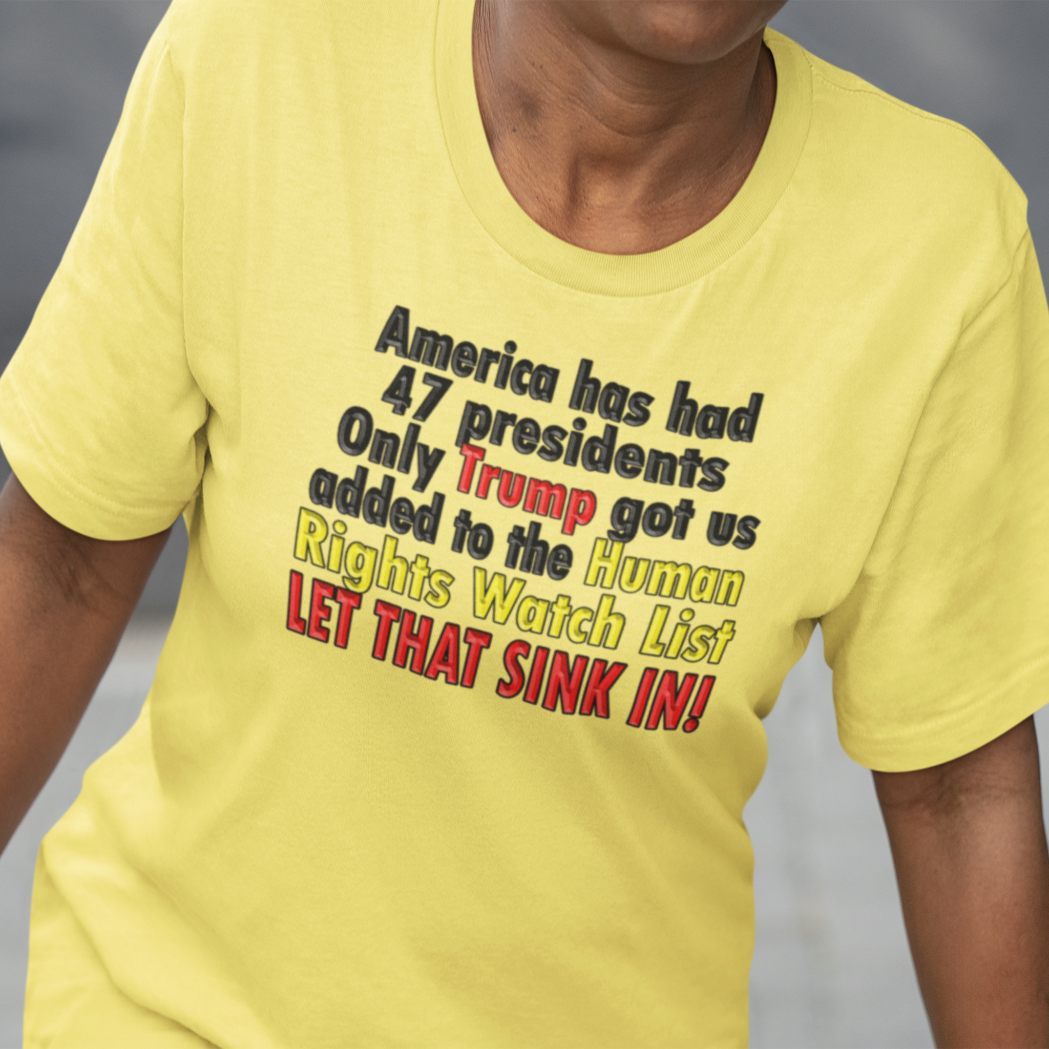 WATCH WISH T-SHIRT/YELLOW