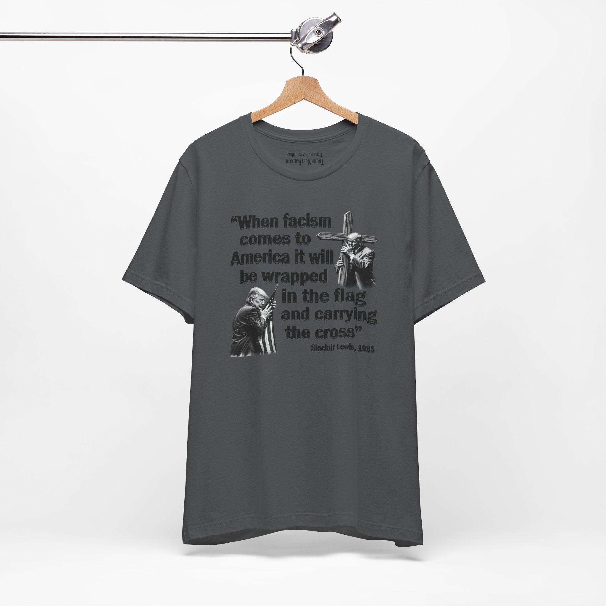 WHEN FASCISM COMES T-SHIRT/ASPHALT