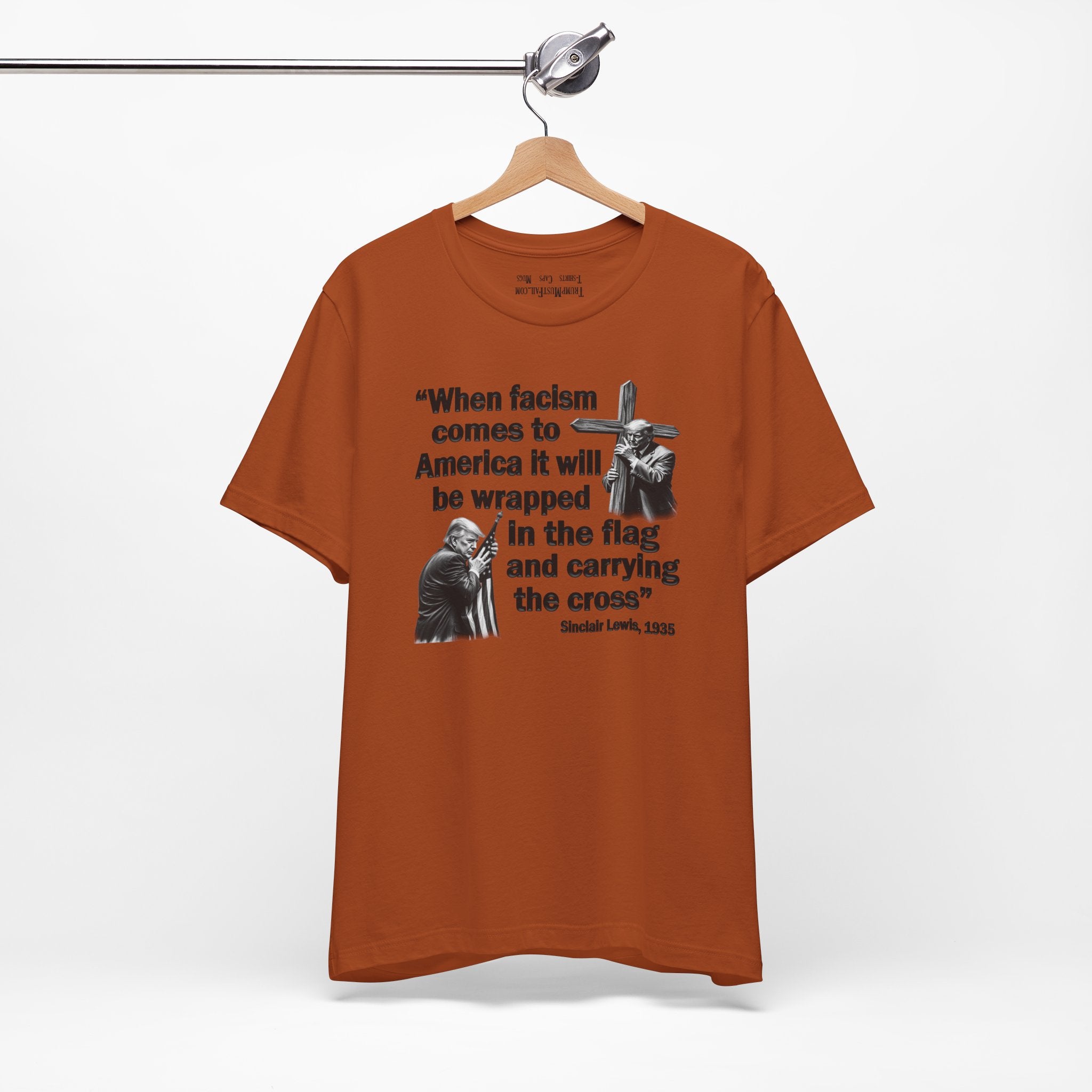 WHEN FASCISM COMES T-SHIRT/AUTUMN