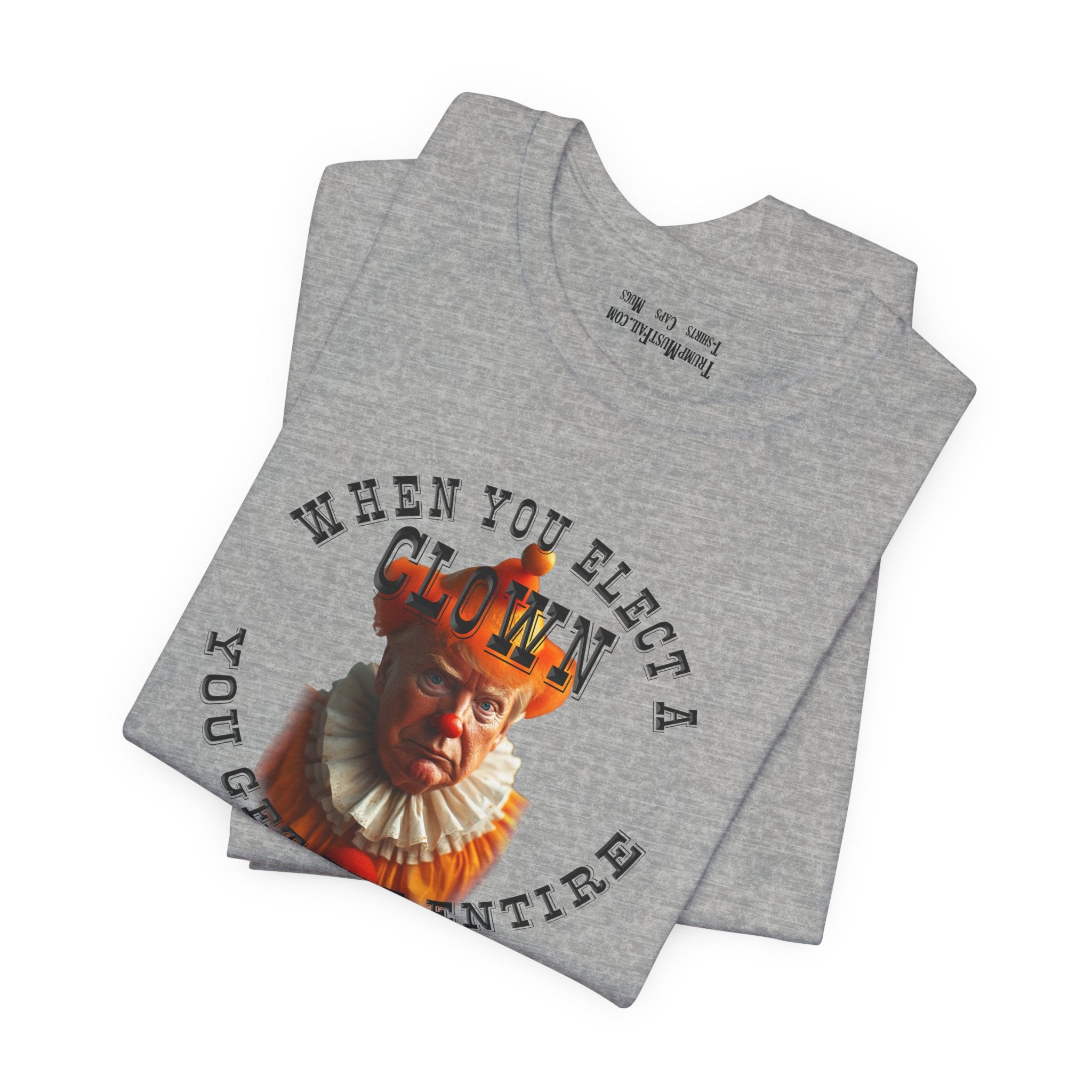 WHEN YOU ELECT T-SHIRT/ATHLETIC HEATHER