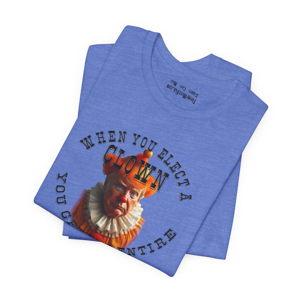 WHEN YOU ELECT T-SHIRT/HEATHER COLUMBIA BLUE