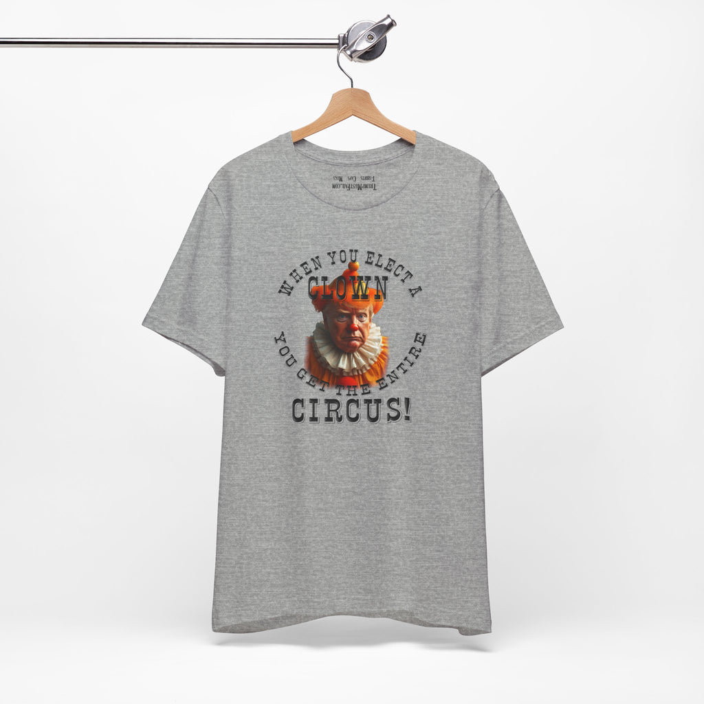 WHEN YOU ELECT T-SHIRT/ATHLETIC HEATHER