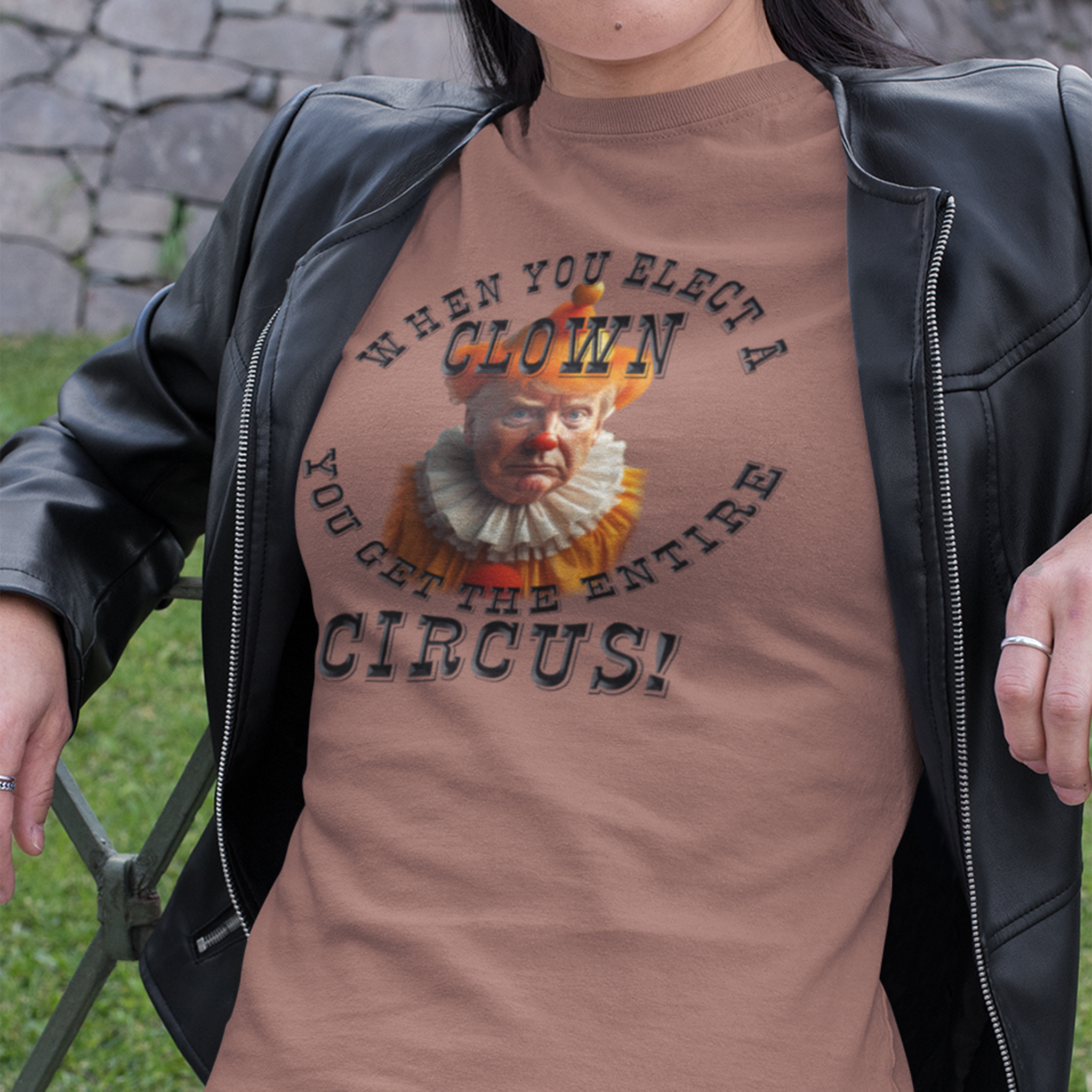 WHEN YOU ELECT T-SHIRT/HEATHER CLAY