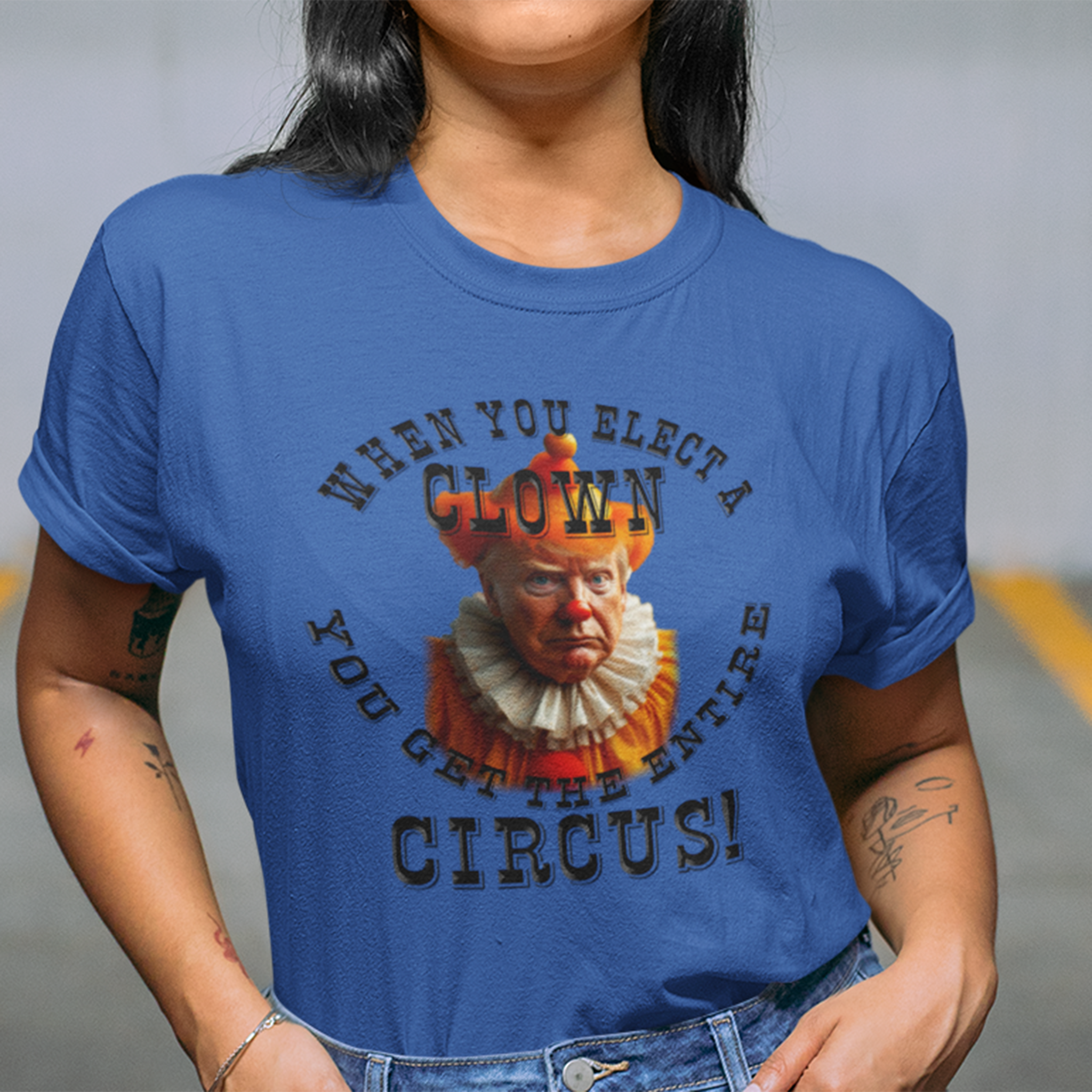 WHEN YOU ELECT T-SHIRT/TRUE ROYAL