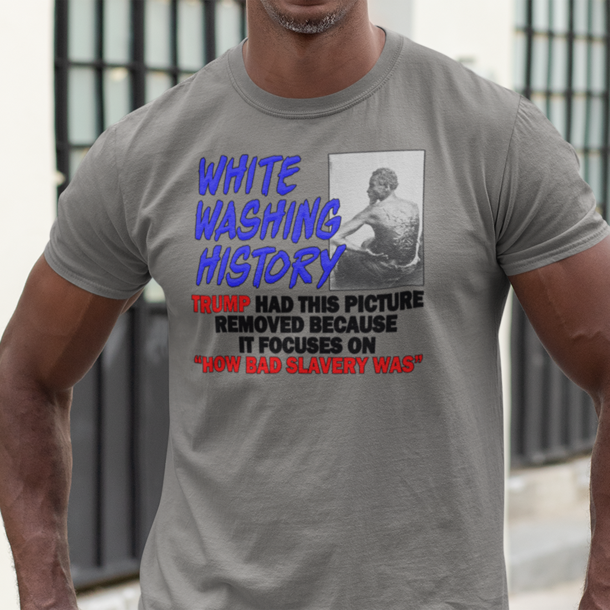 WHIPPING T-SHIRT/DEEP HEATHER 