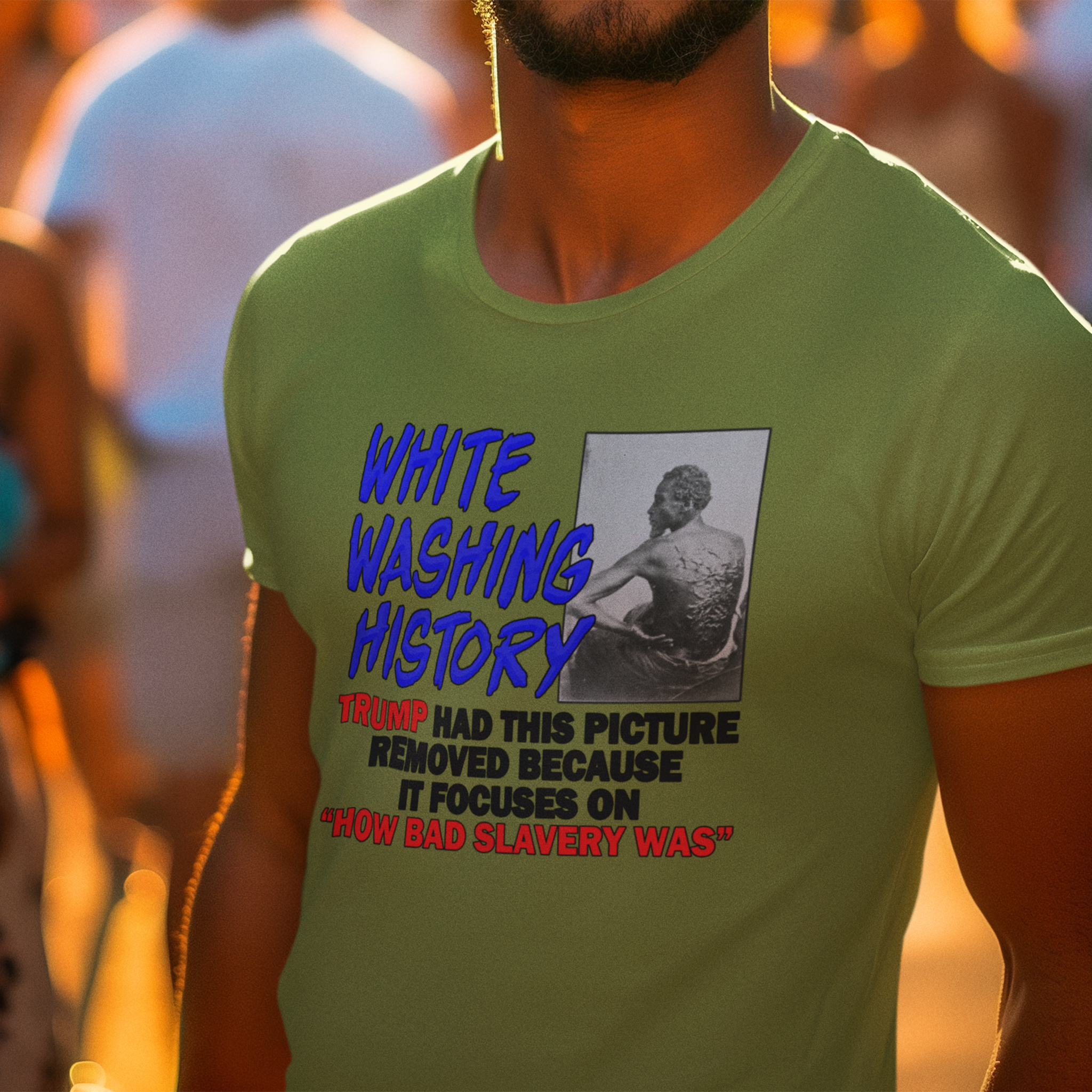 WHIPPING T-SHIRT/HEATHER GREEN