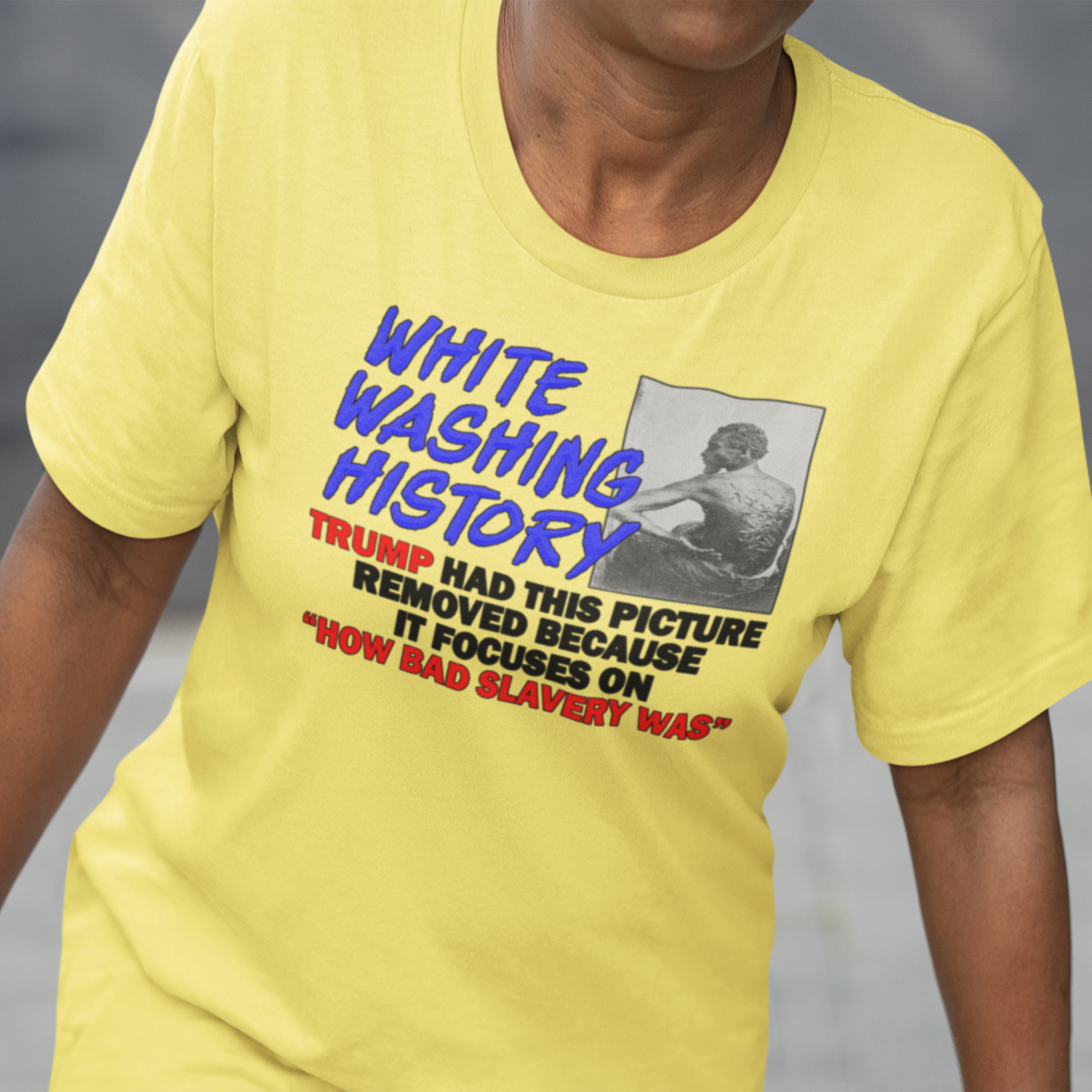 WHIPPING T-SHIRT/YELLOW