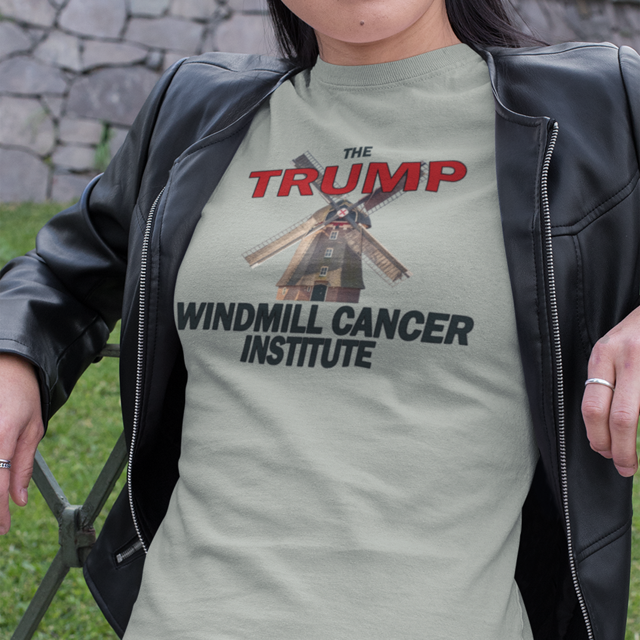 WINDMILL CANCER INSTITUTE T-SHIRT/ATHLETIC HEATHER