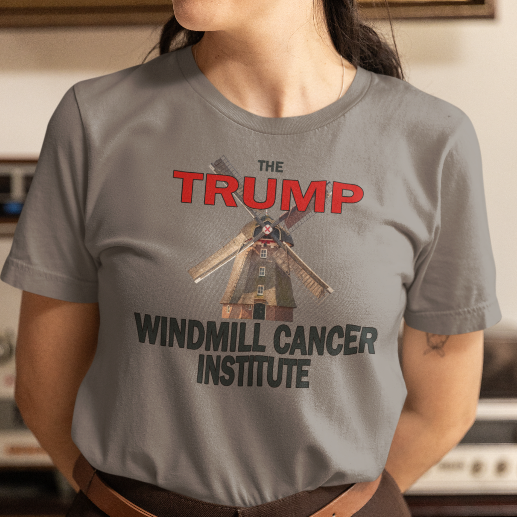 WINDMILL CANCER INSTITUTE T-SHIRT/DEEP HEATHER