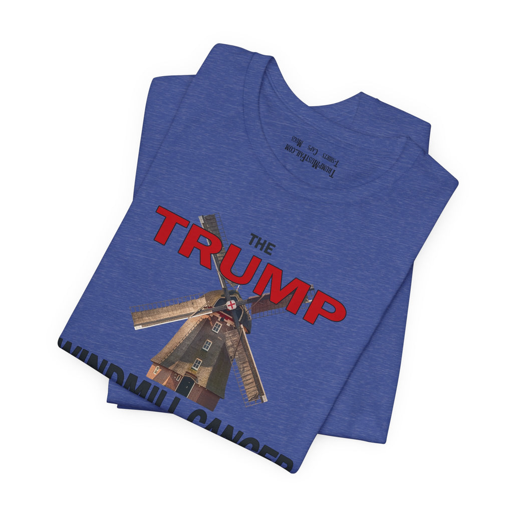 WINDMILL CANCER INSTITUTE T-SHIRT/HEATHER TRUE ROYAL