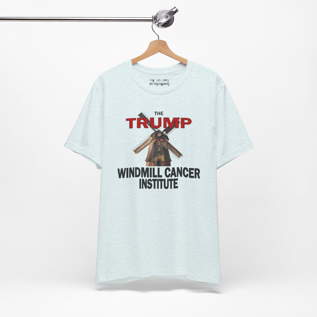 WINDMILL CANCER INSTITUTE T-SHIRT/HEATHER ICE BLUE