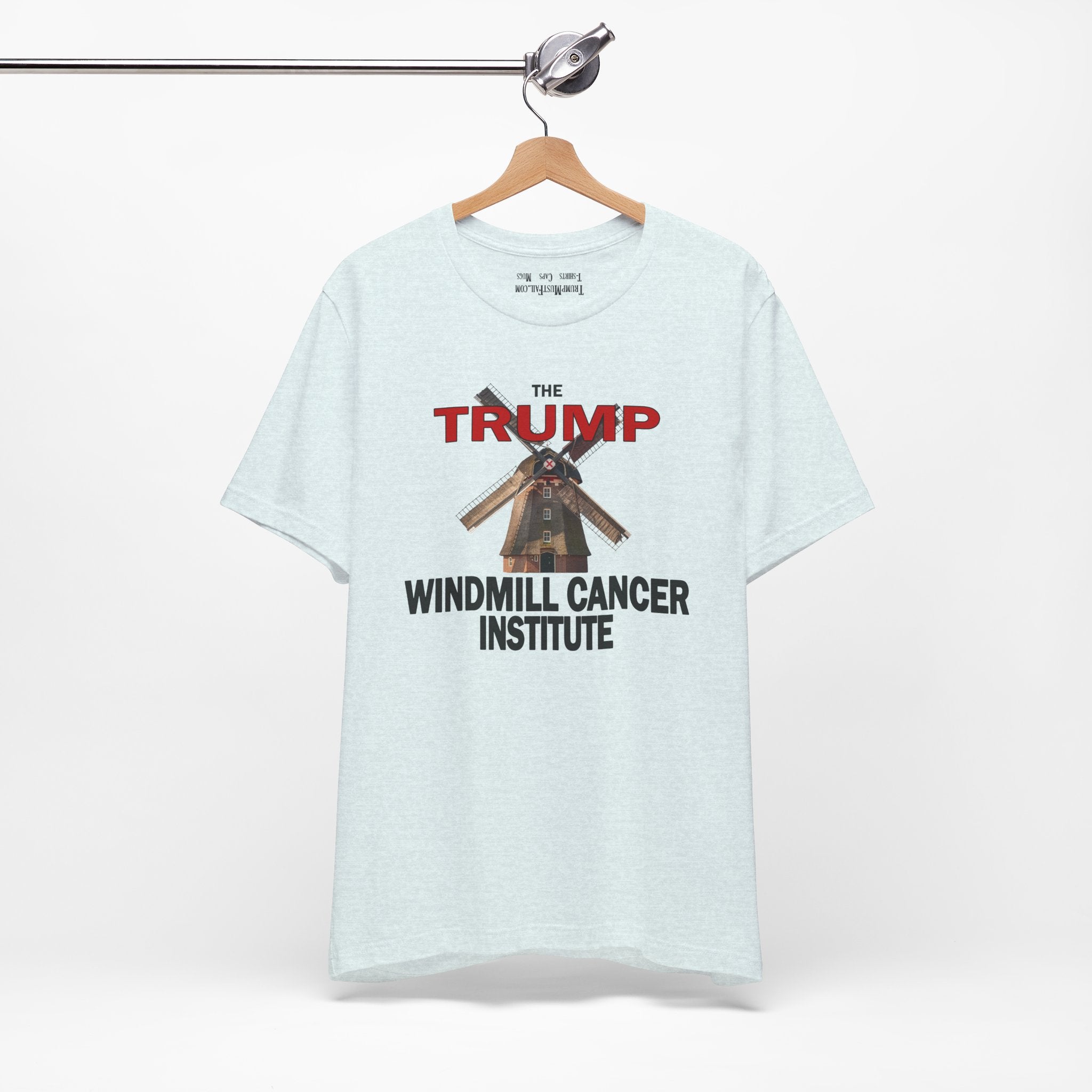 WINDMILL CANCER INSTITUTE T-SHIRT/HEATHER ICE BLUE