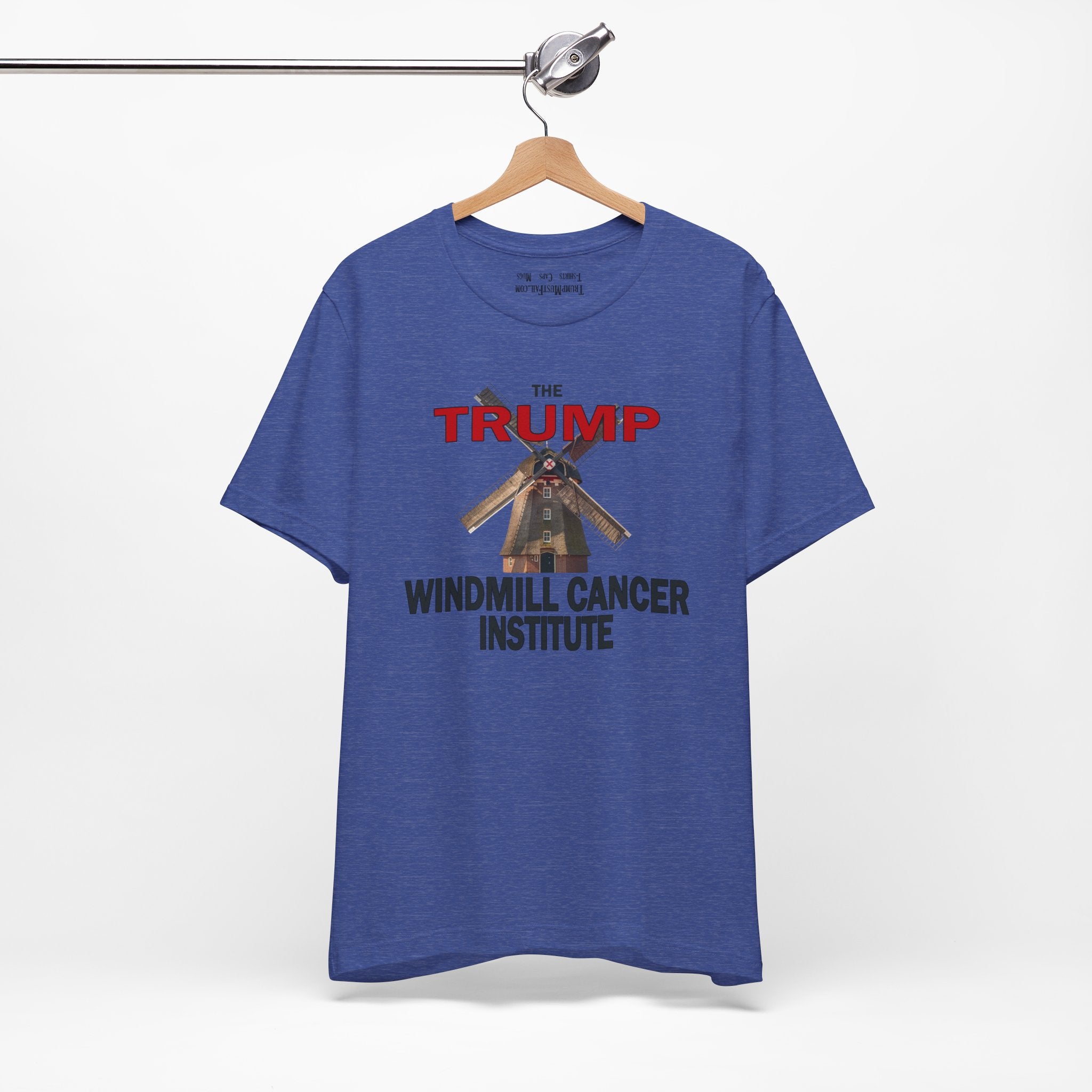 WINDMILL CANCER INSTITUTE T-SHIRT/HEATHER TRUE ROYAL