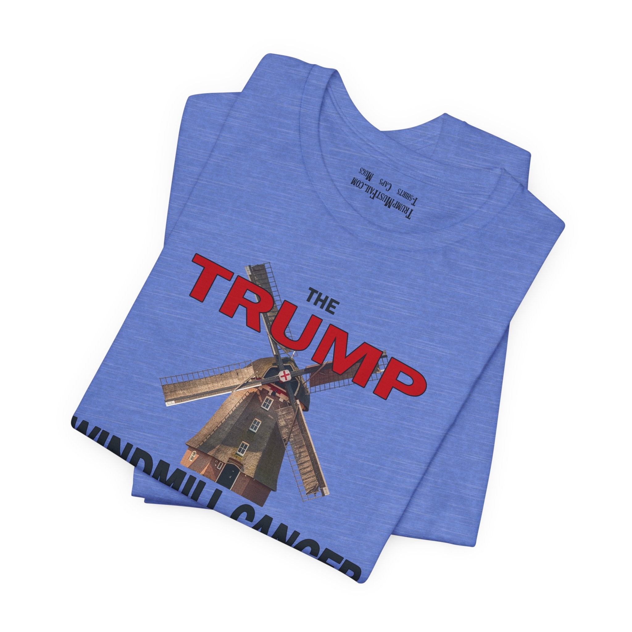 WINDMILL CANCER INSTITUTE T-SHIRT/HEATHER COLUMBIA BLUE