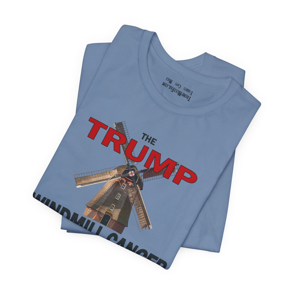 WINDMILL CANCER INSTITUTE T-SHIRT/STEEL BLUE