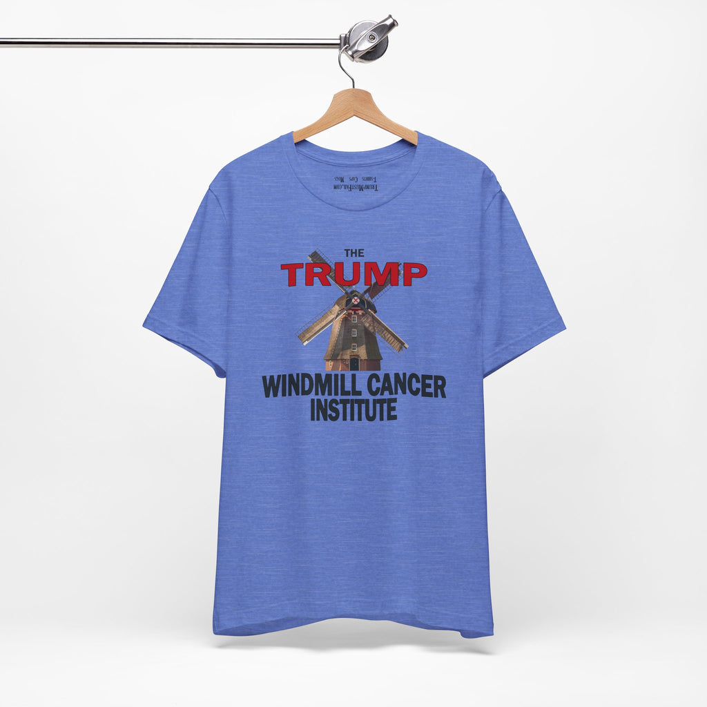 WINDMILL CANCER INSTITUTE T-SHIRT/HEATHER COLUMBIA BLUE