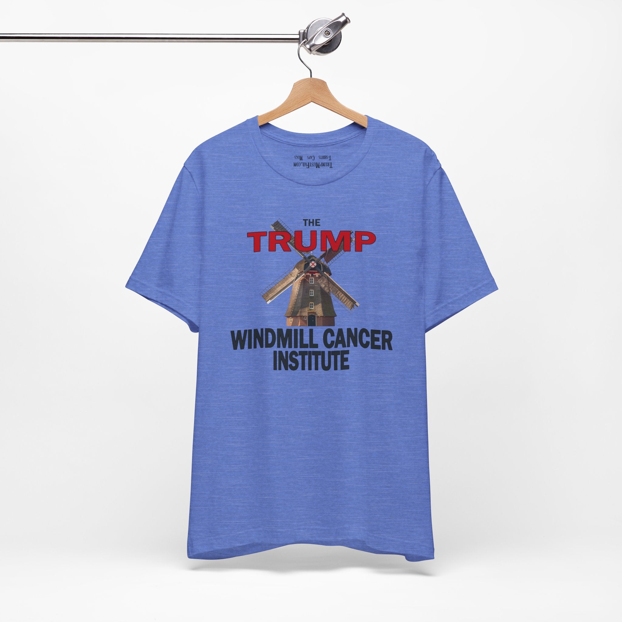 WINDMILL CANCER INSTITUTE T-SHIRT/HEATHER COLUMBIA BLUE