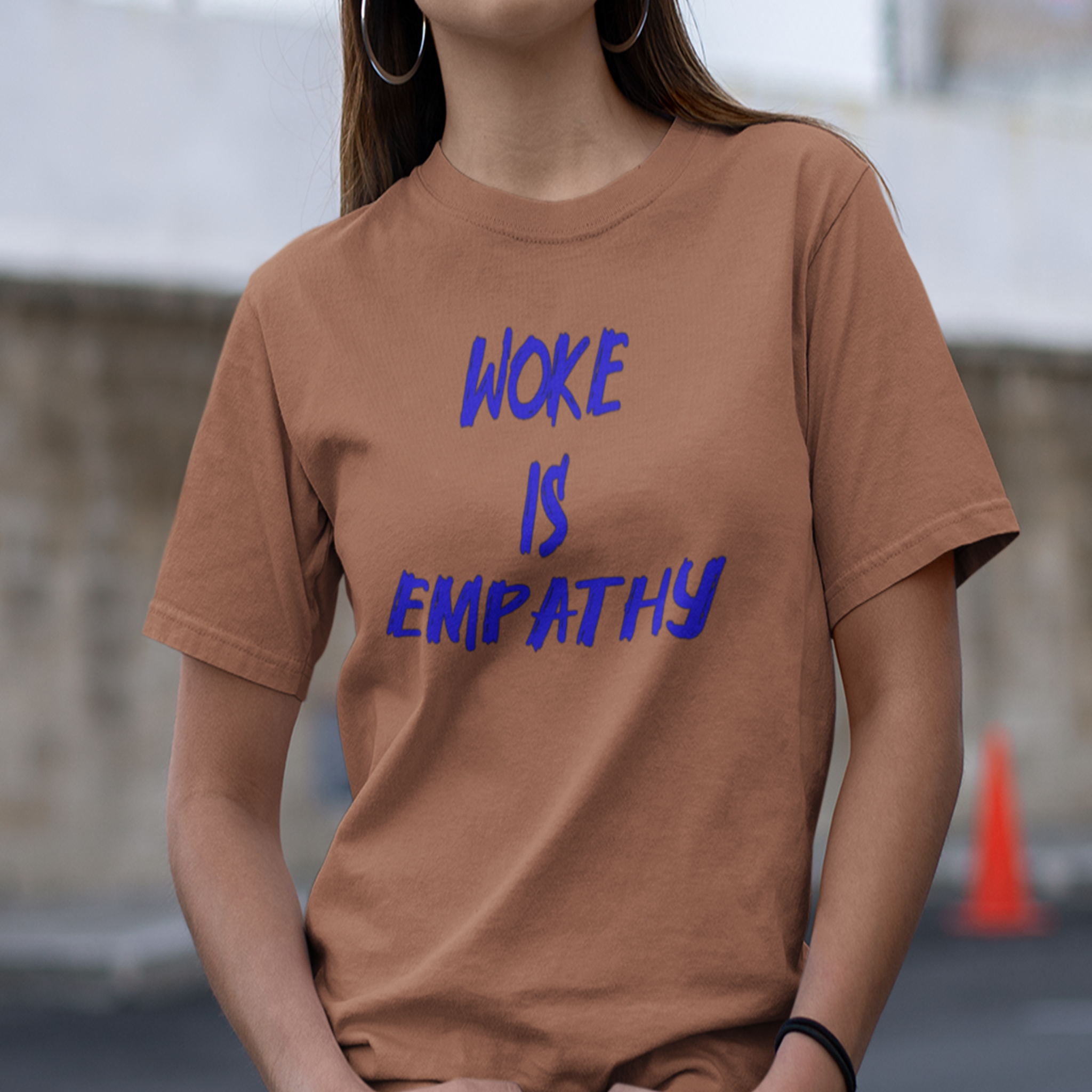 WOKE IS EMPATHY T-SHIRT/AUTUMN