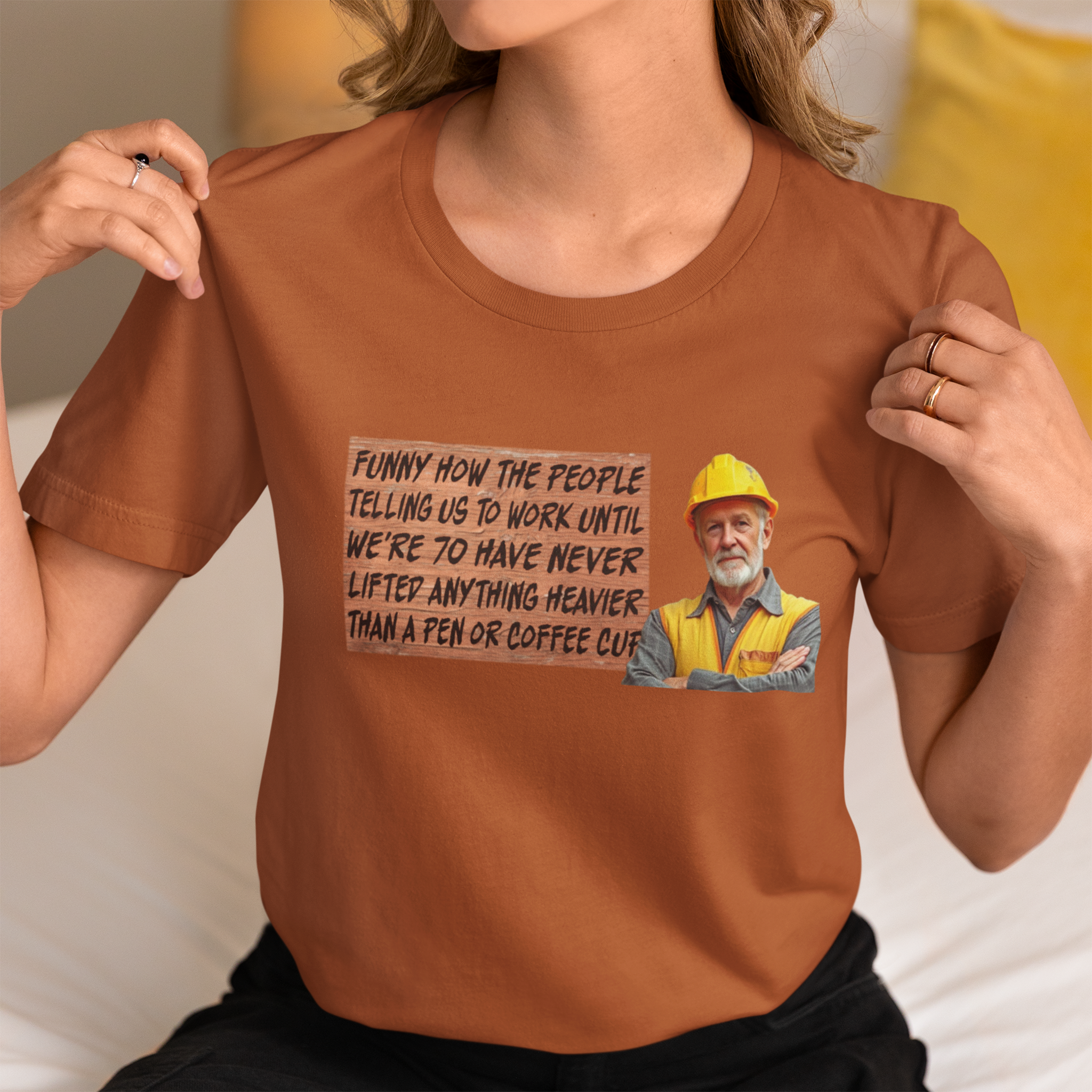 WORK UNTIL T-SHIRT/AUTUMN