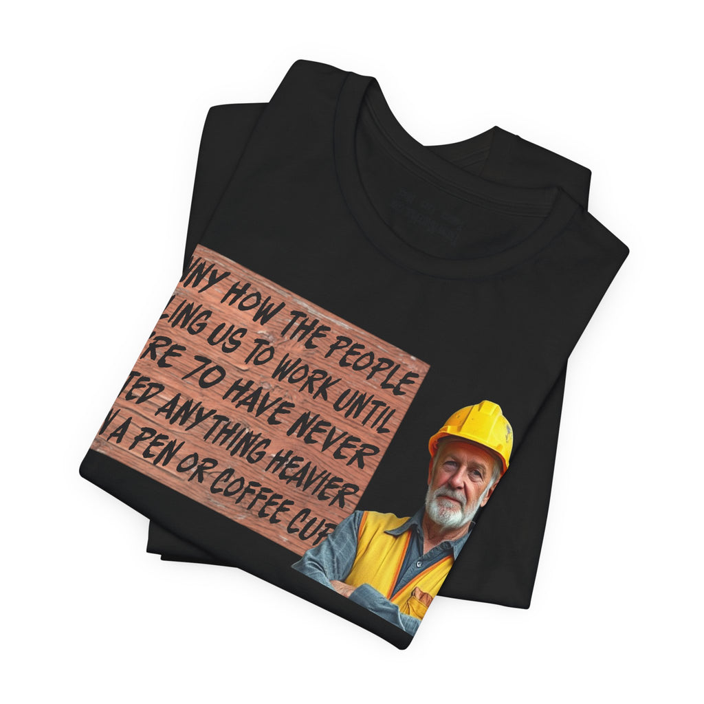 WORK UNTIL T-SHIRT/BLACK