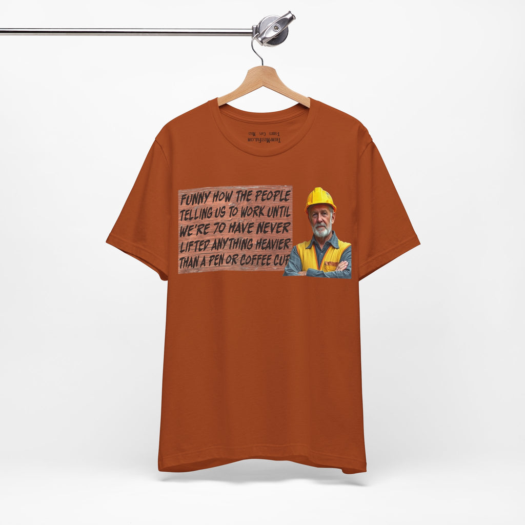 WORK UNTIL T-SHIRT/AUTUMN