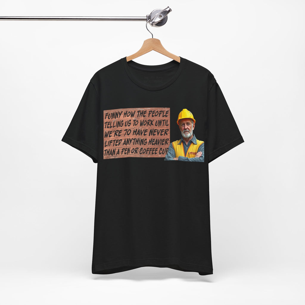 WORK UNTIL T-SHIRT/BLACK