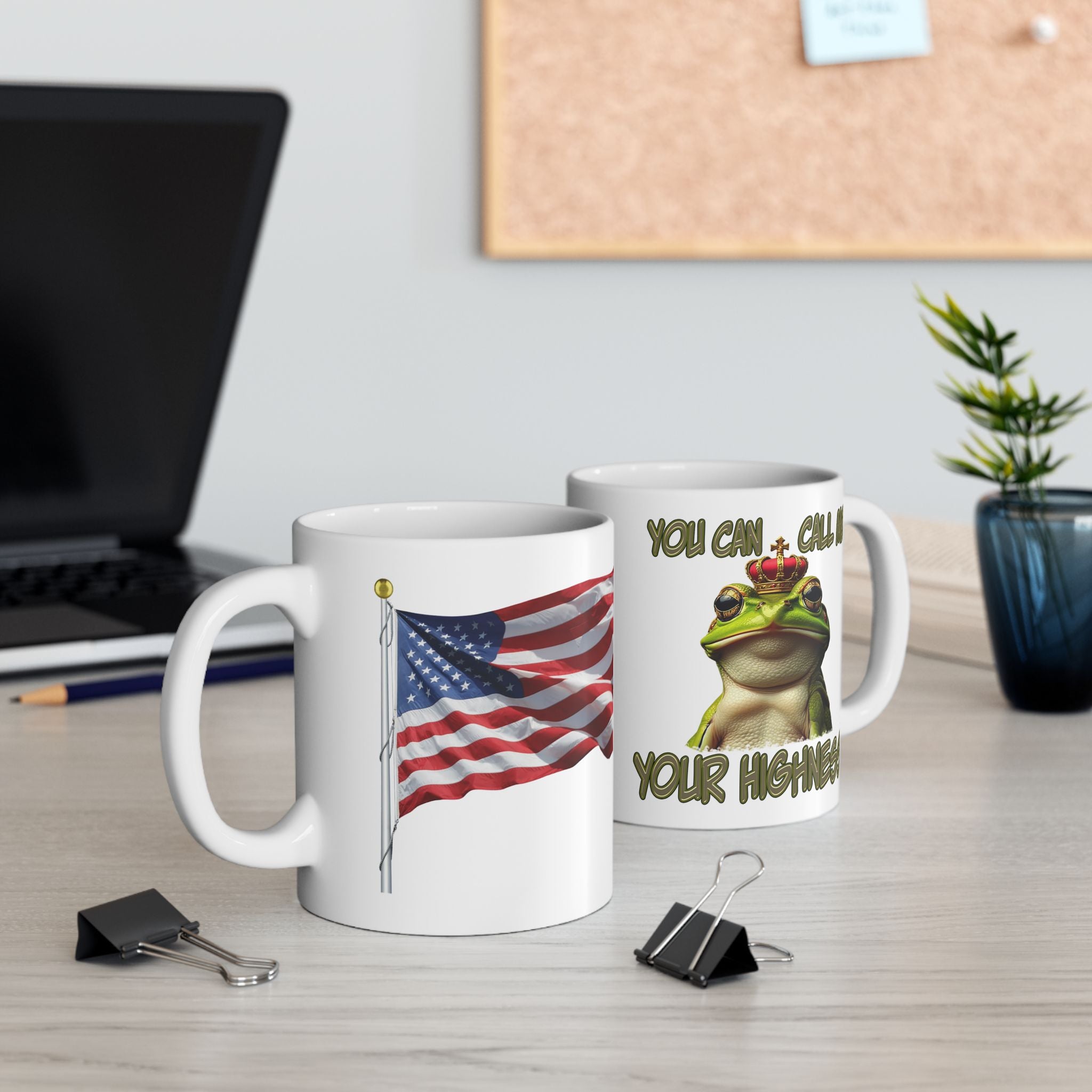 YOUR HIGHNESS CERAMIC 11 OZ MUG/WHITE