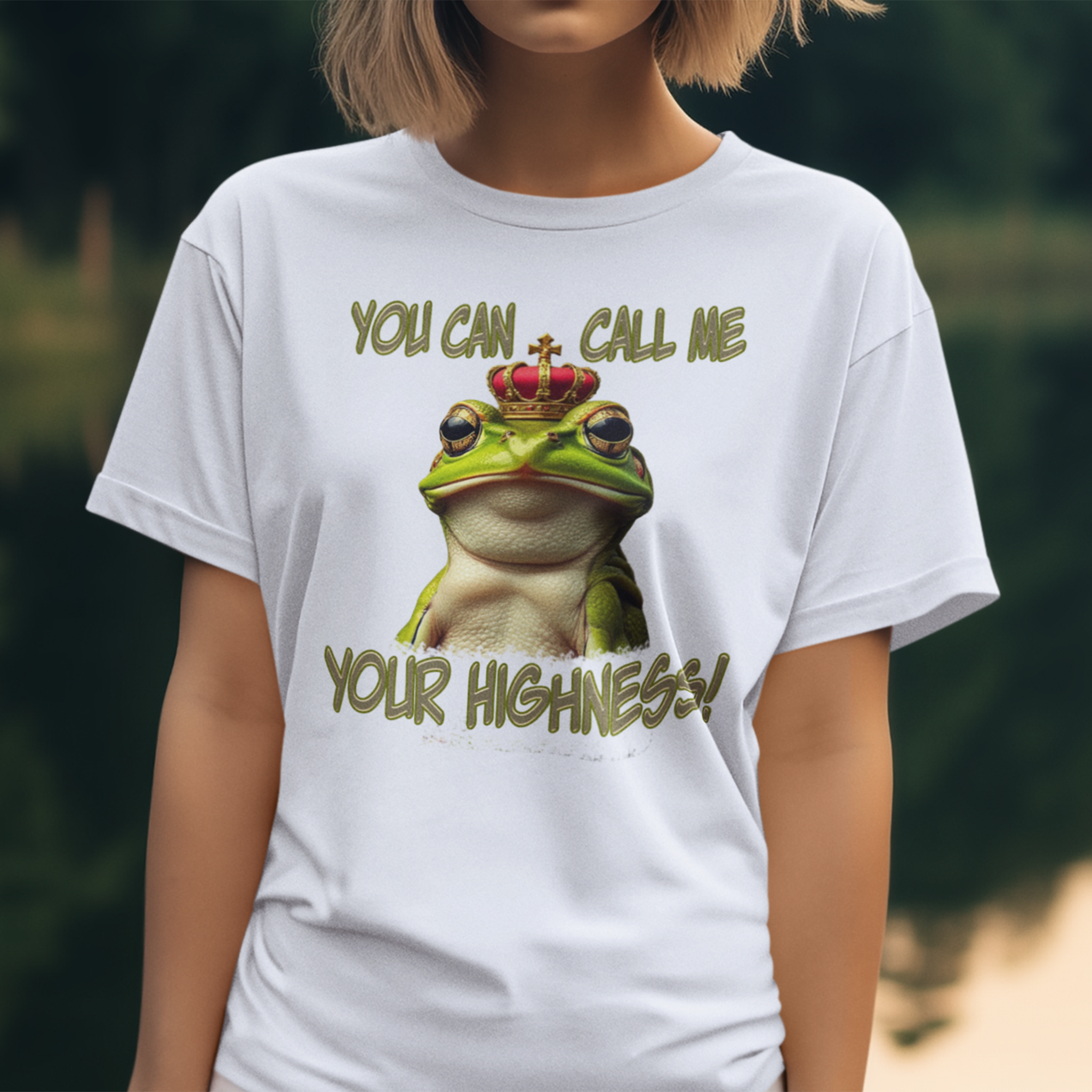 YOUR HIGHNESS T-SHIRT/ASH