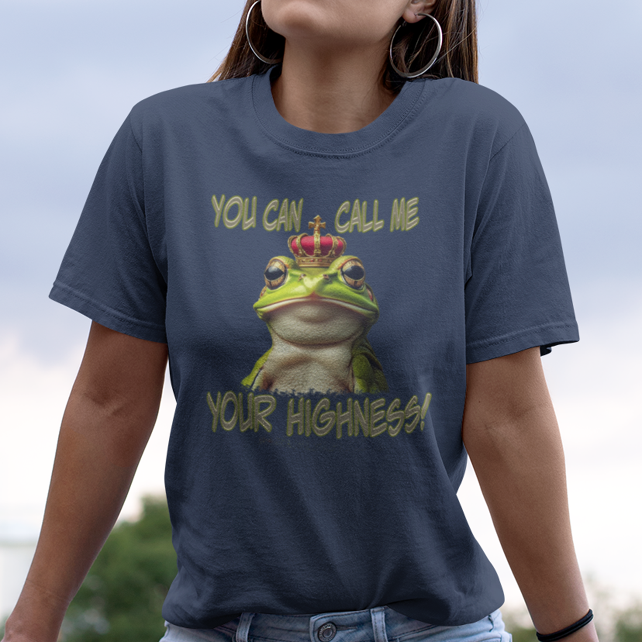YOUR HIGHNESS T-SHIRT/NAVY
