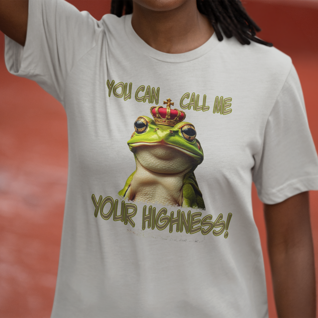 YOUR HIGHNESS T-SHIRT/SILVER