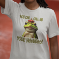 YOUR HIGHNESS T-SHIRT/SILVER