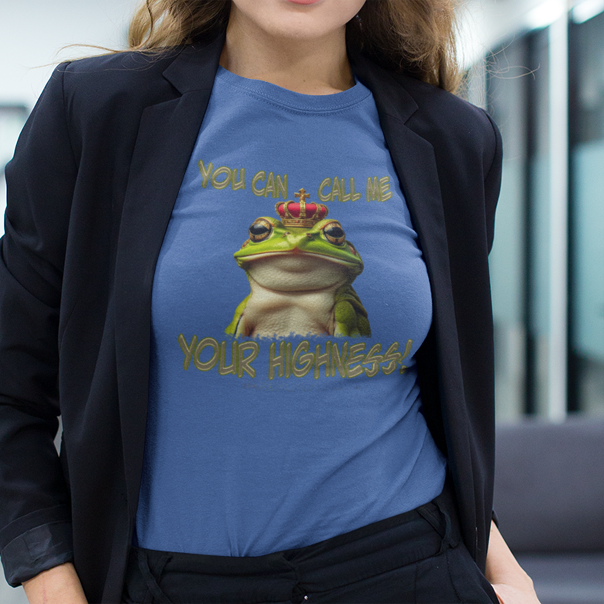 YOUR HIGHNESS T-SHIRT/TRUE ROYAL