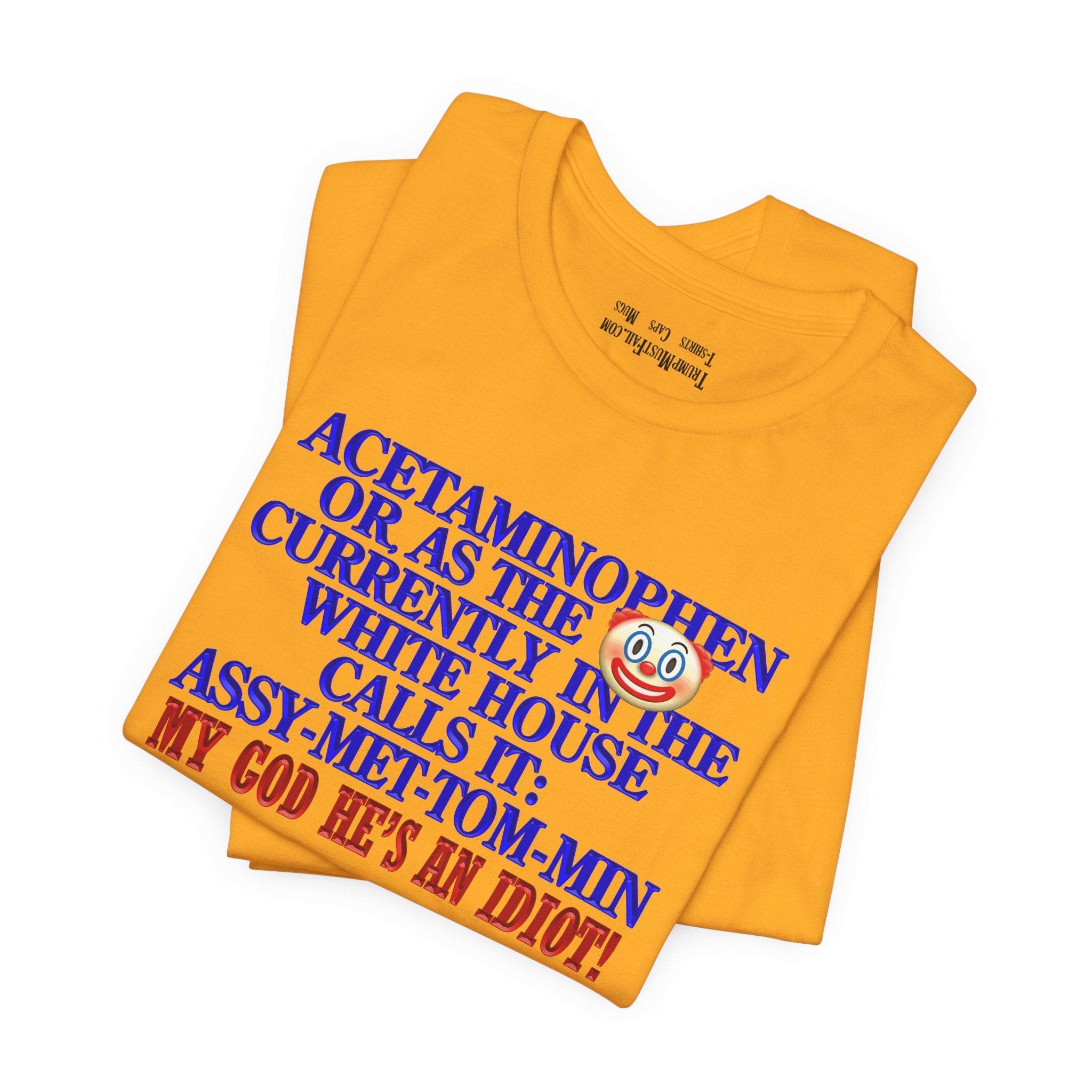 Acetaminophen_T-shirt/gold