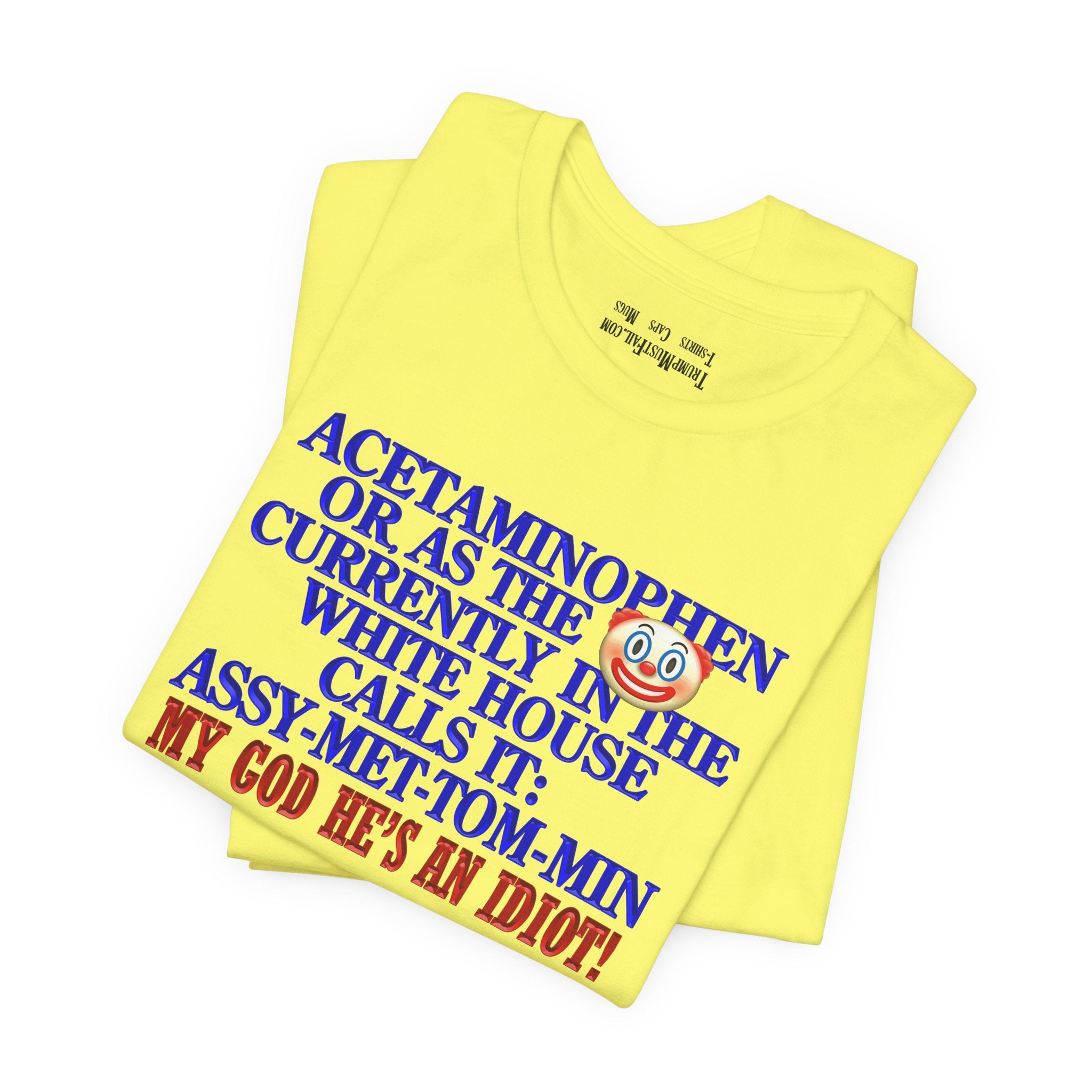 Acetaminophen_T-shirt/yellow